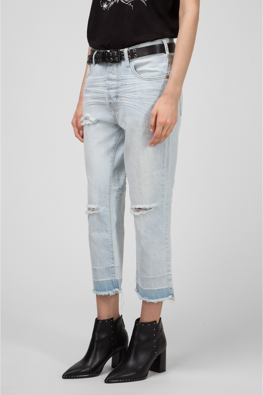 Женские голубые джинсы BRANDO HOOLIGANS 1