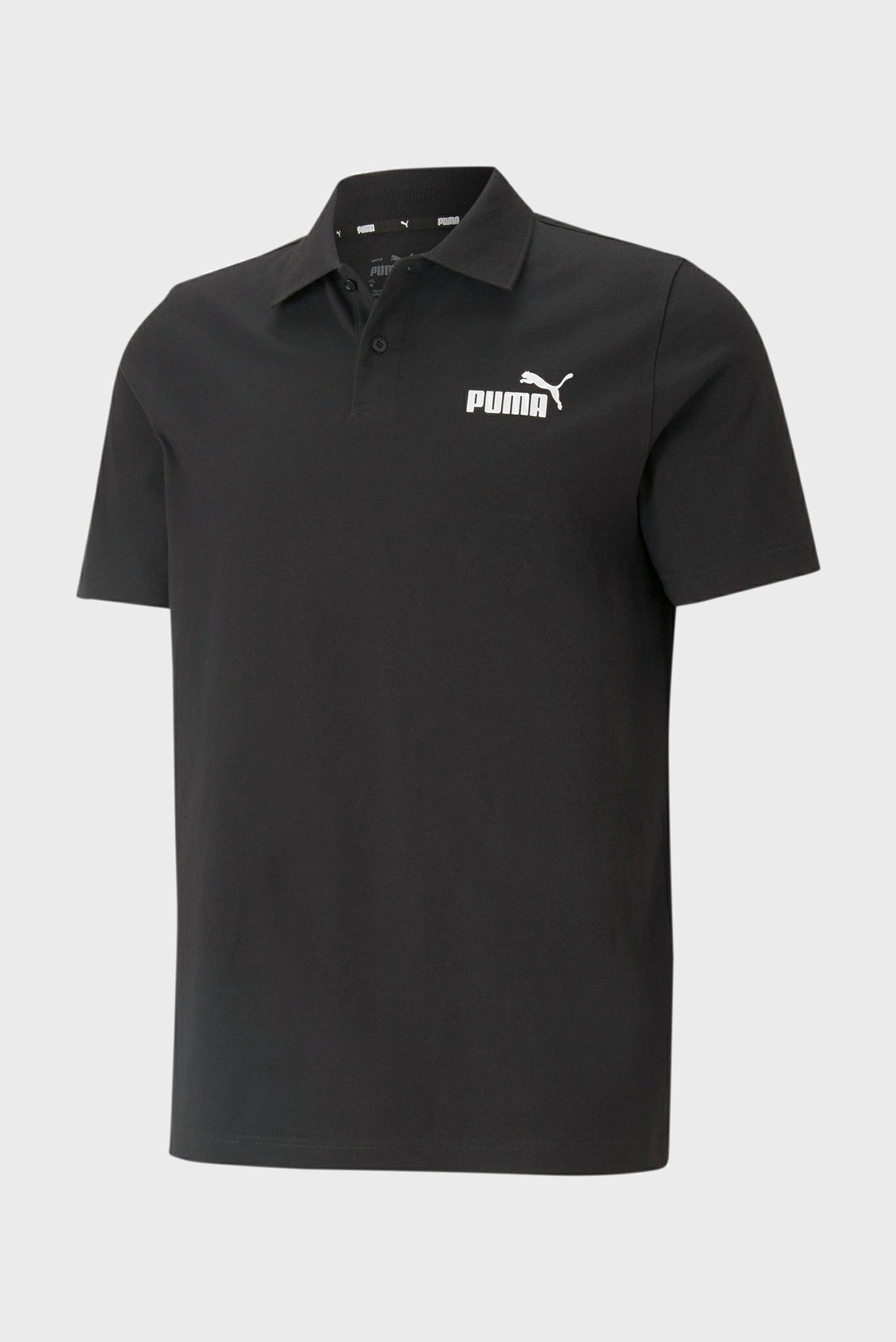 Мужское черное поло Essentials Men's Polo Shirt 1
