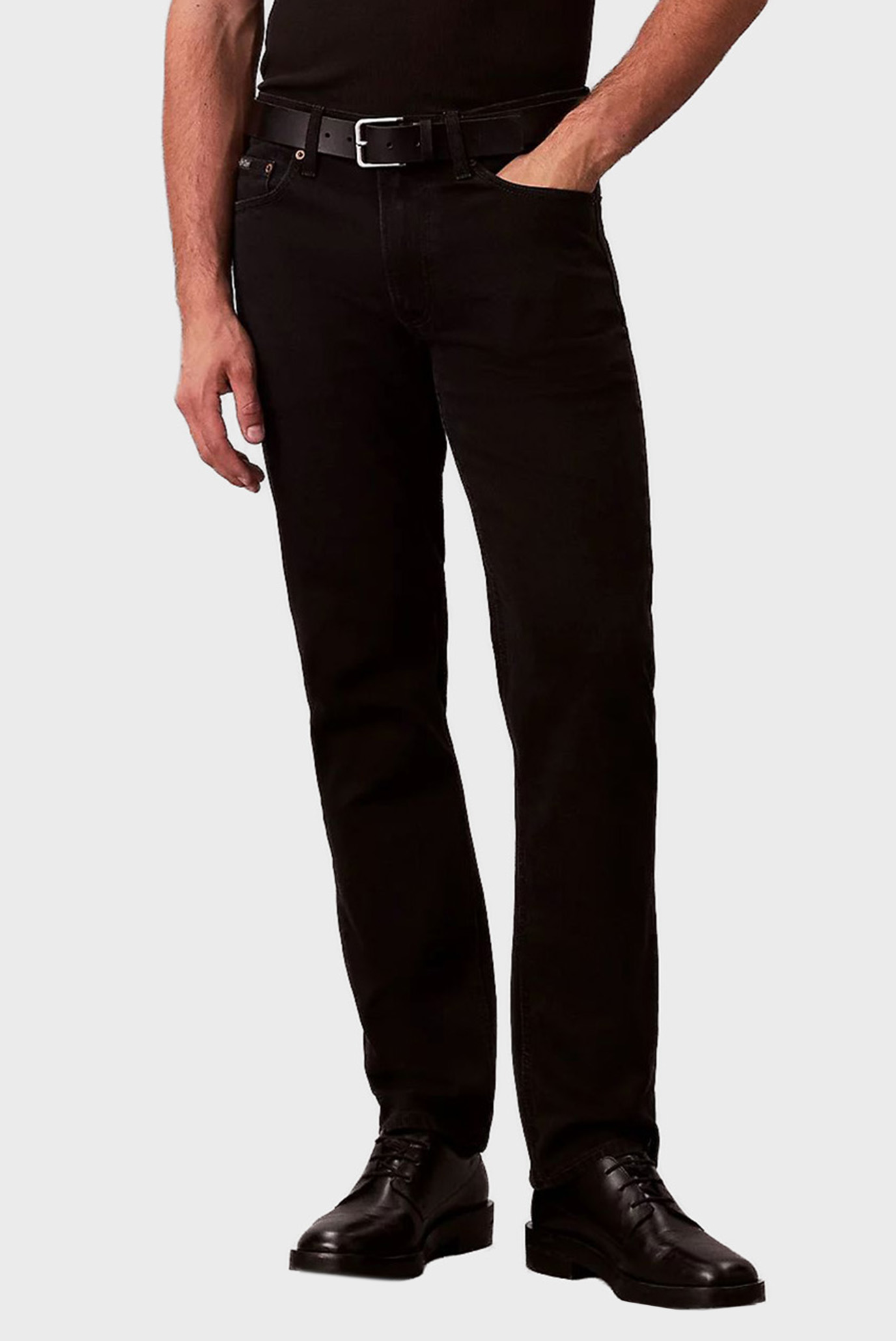 Мужские черные джинсы SLIM STRAIGHT JAGUAR Черный 31-32 Calvin Klein LV04RD902G Мужские черные джинсы SLIM STRAIGHT JAGUAR Черный 31-32 Calvin Klein LV04RD902G