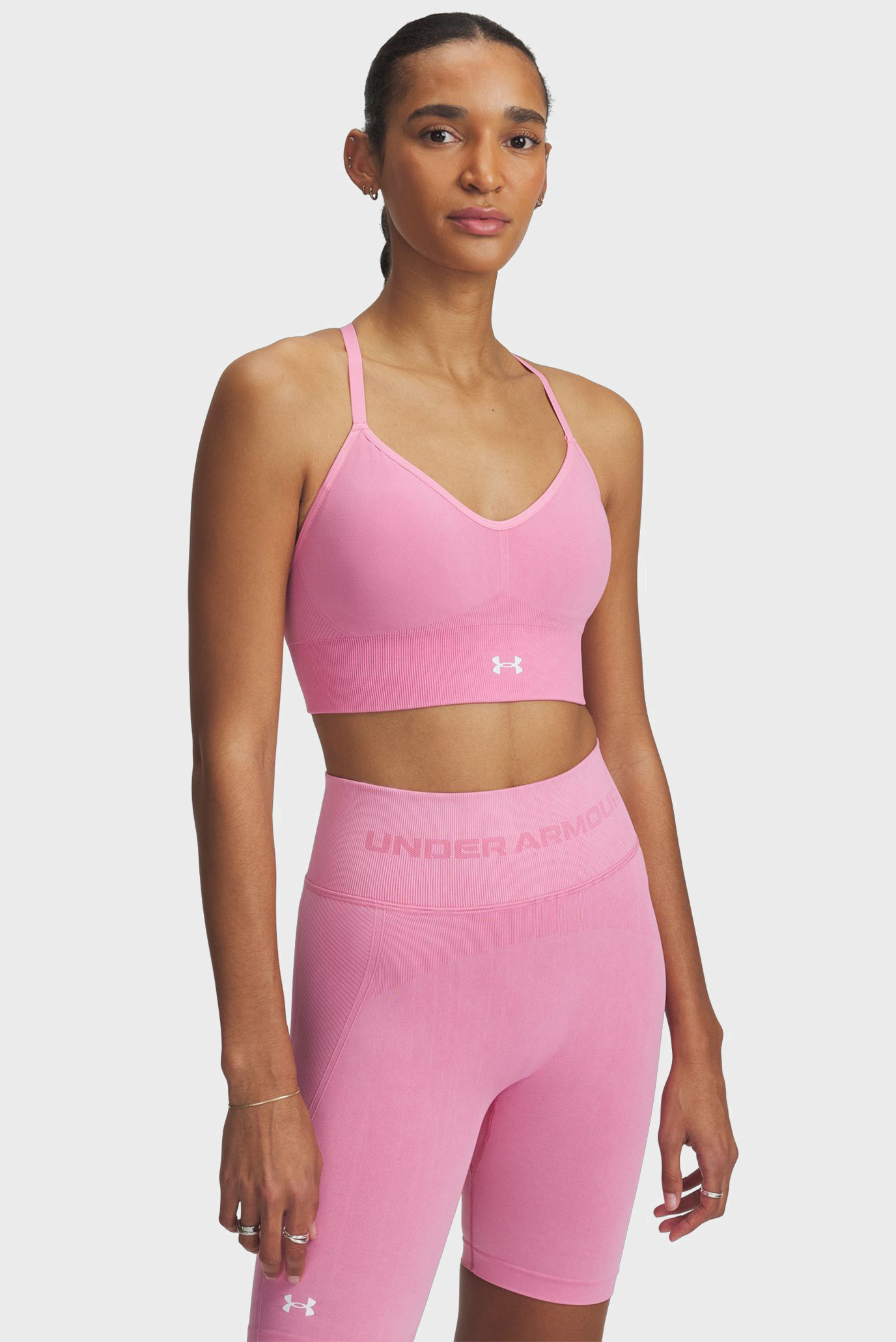 Женский розовый топ Vanish Seamless Washed Low Розовый M Under Armour 1388111-681 Женский розовый топ Vanish Seamless Washed Low Розовый M Under Armour 1388111-681