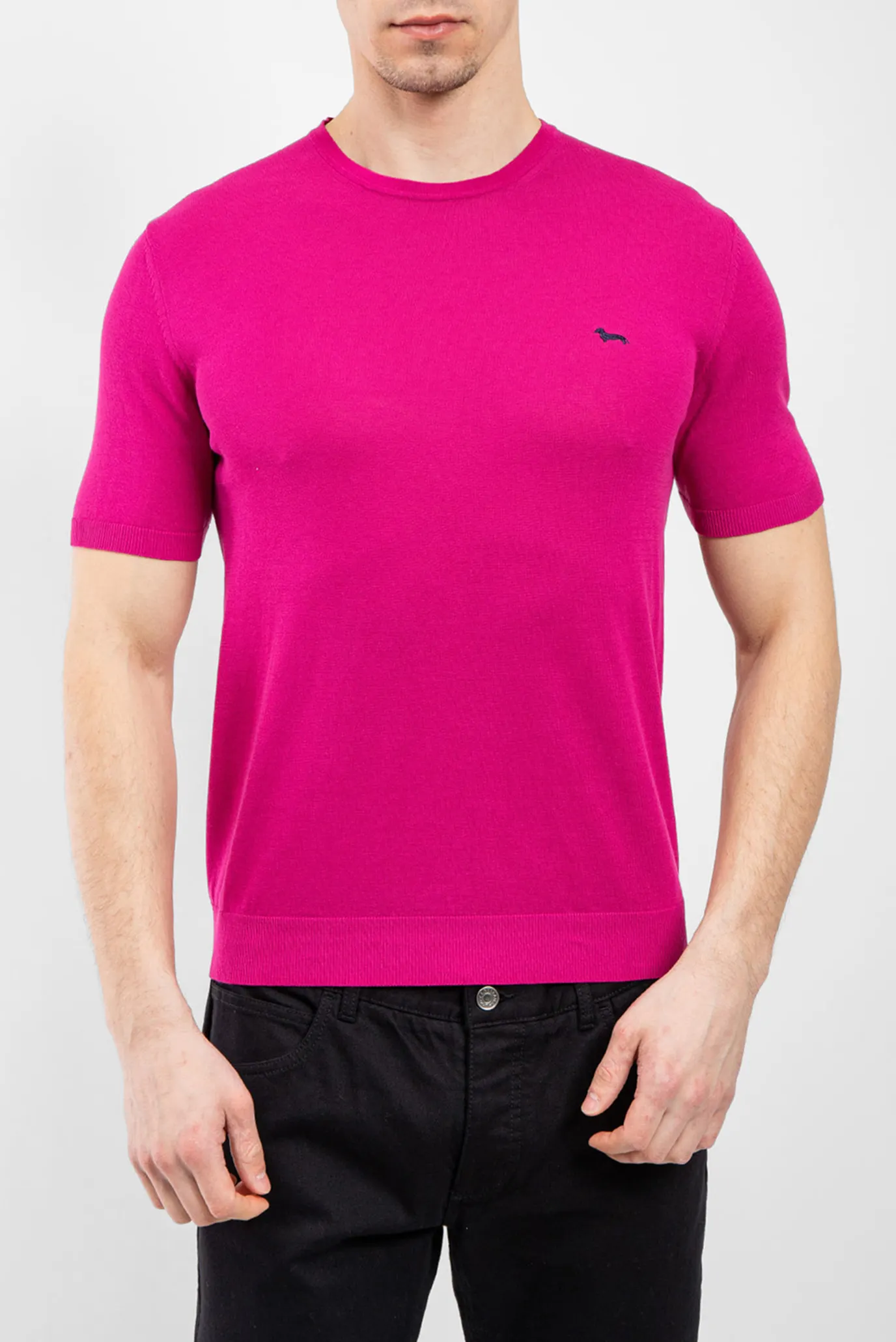 Мужская розовая футболка 1