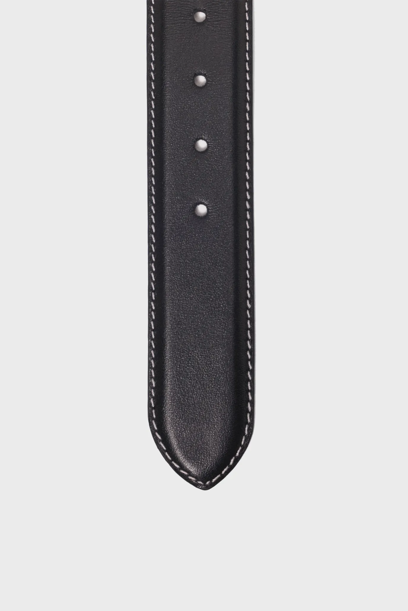 Жіночий чорний шкіряний ремінь 6