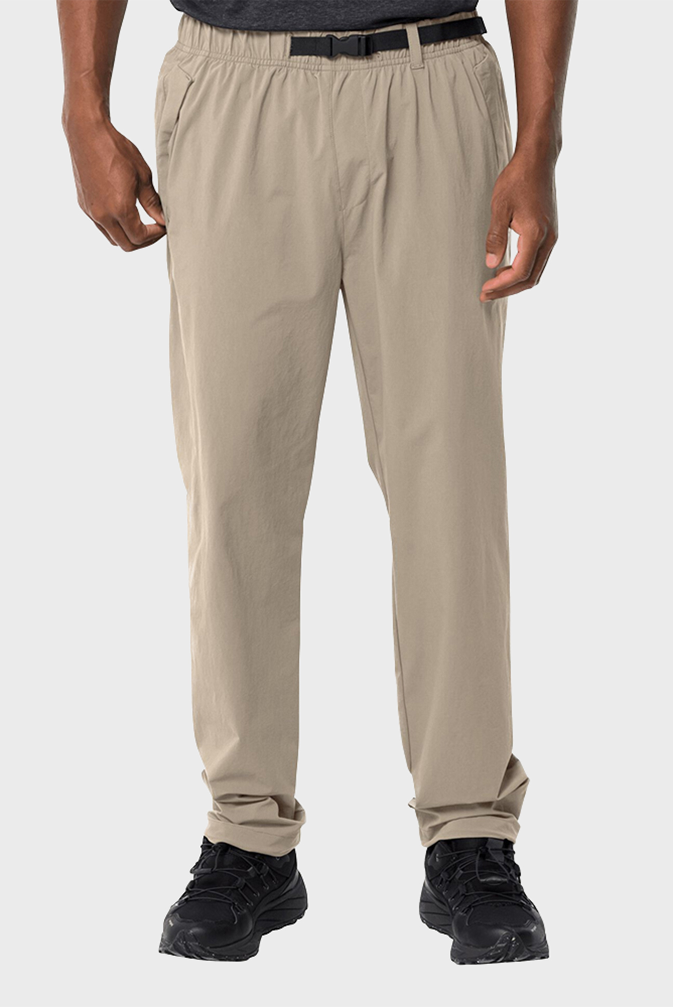 Чоловічі бежеві спортивні штани ZEILWEG PANTS 1