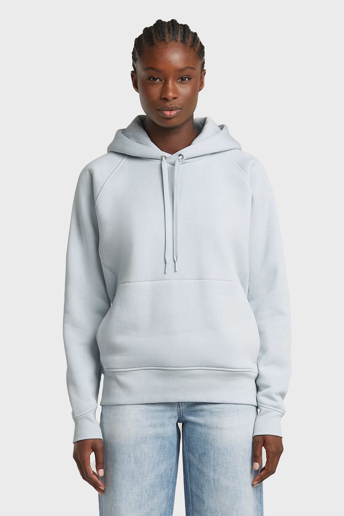 Женское голубое худи Premium Голубой S G-Star RAW D21255,C235 Женское голубое худи Premium Голубой S G-Star RAW D21255,C235