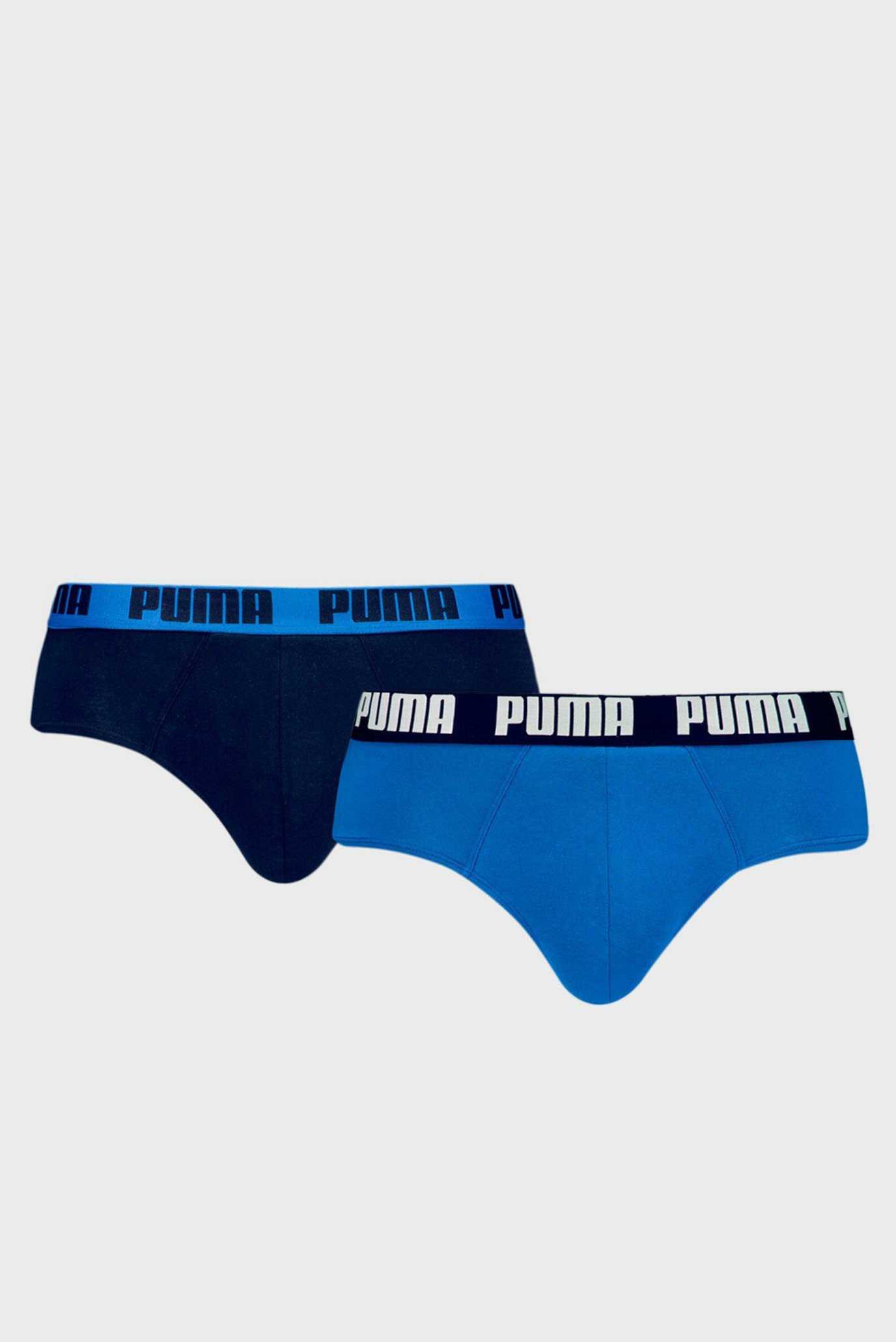 Чоловічі сині бріфи (2 шт) PUMA Men's Briefs 2 pack 1