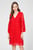 Женское красное кружевное платье MACRAME' LACE