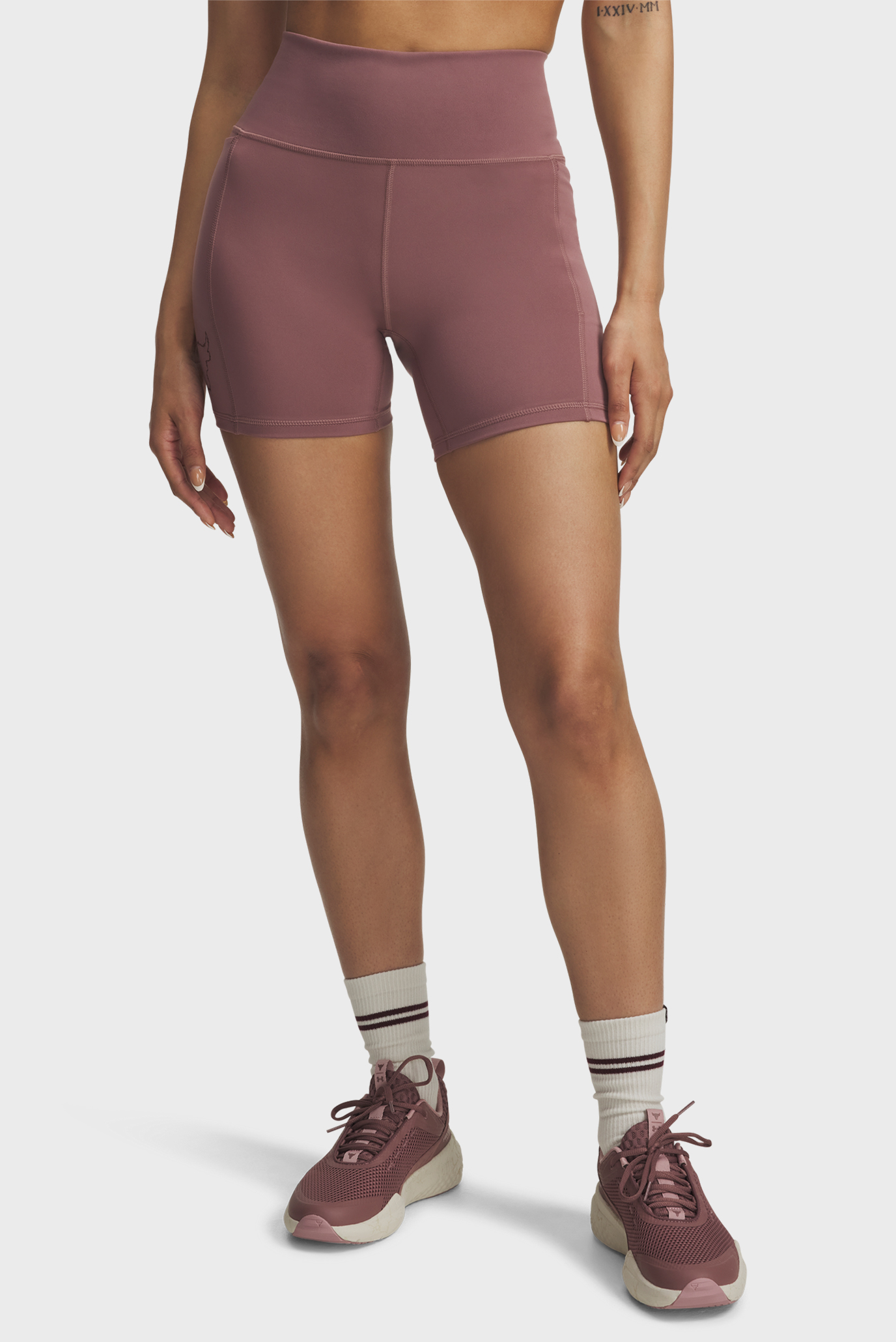 Женские розовые велосипедки Pjt Rck Middie Short Розовый M Under Armour 6005086-651 Женские розовые велосипедки Pjt Rck Middie Short Розовый M Under Armour 6005086-651