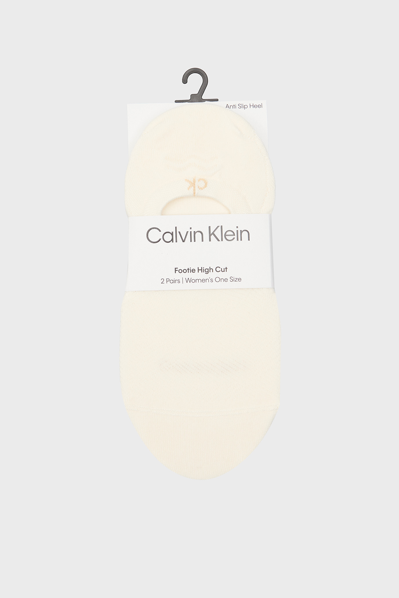 Женские белые следы (2 пары) HIGH CUT Белый ONESIZE Calvin Klein 701232644 Женские белые следы (2 пары) HIGH CUT Белый ONESIZE Calvin Klein 701232644