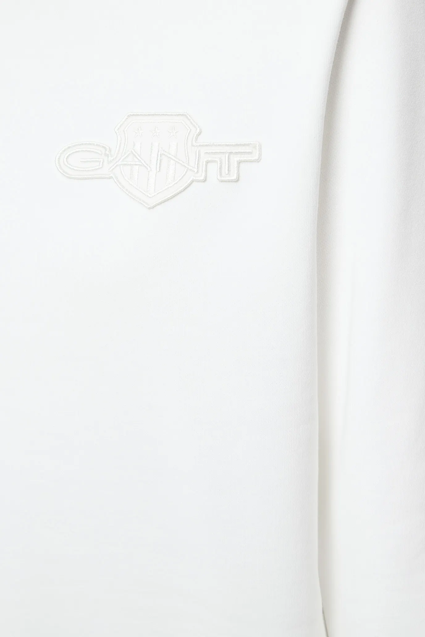 Женский белый свитшот SHIELD C-NECK SWEAT 5