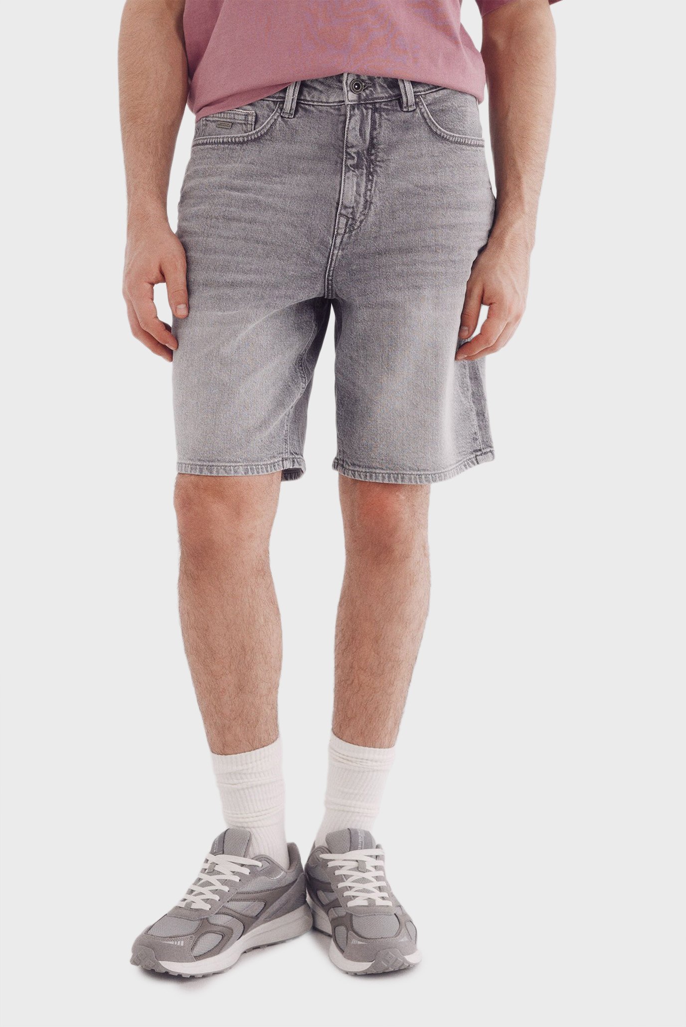 Мужские серые джинсовые шорты Серый 32 SPRINGFIELD 19562 Мужские серые джинсовые шорты Серый 32 SPRINGFIELD 19562