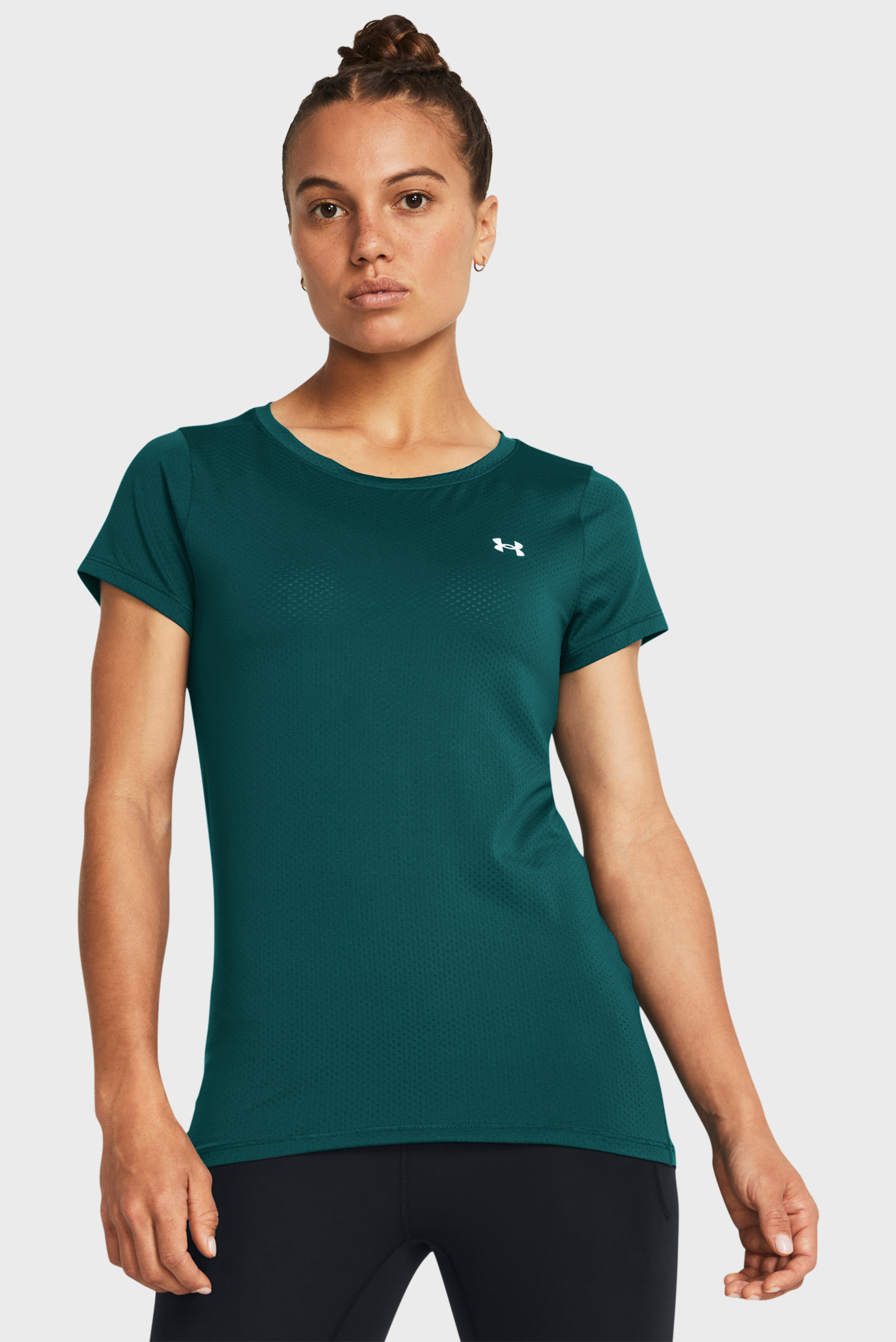 Женская зеленая футболка Tech Mesh SS 1