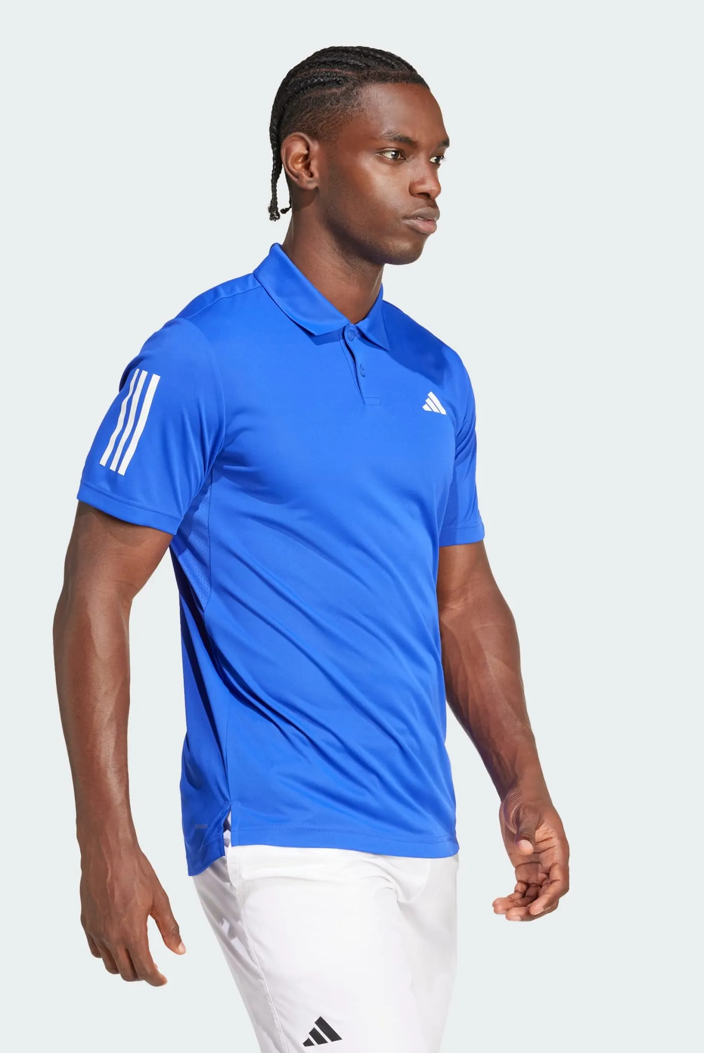 Чоловіче синє поло Club 3-Stripes Tennis 2