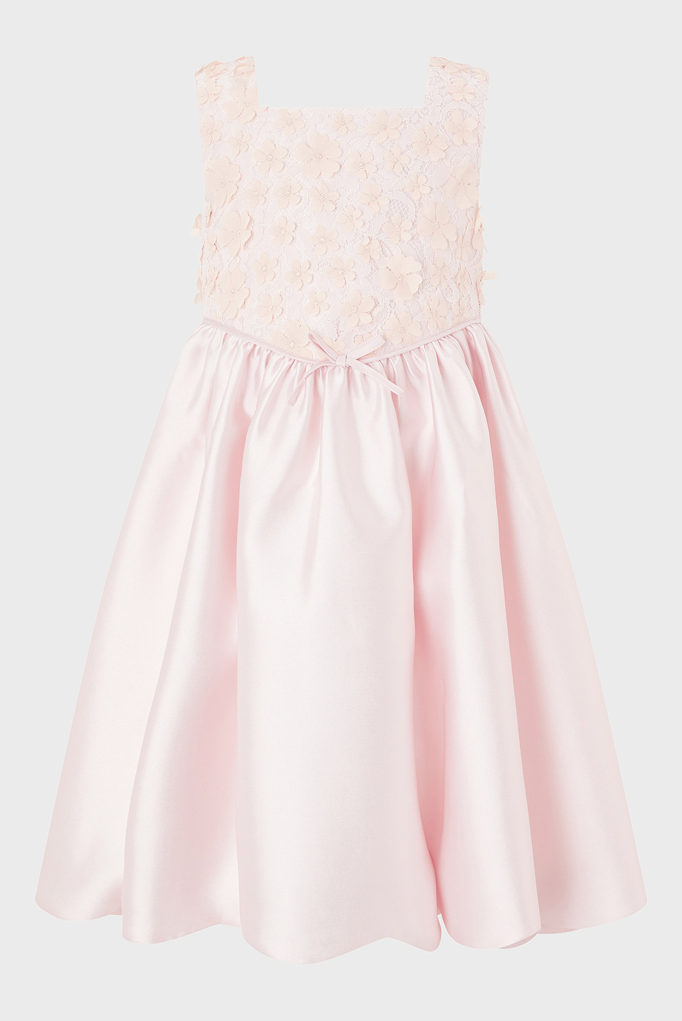 Детское розовое платье BELLE 1