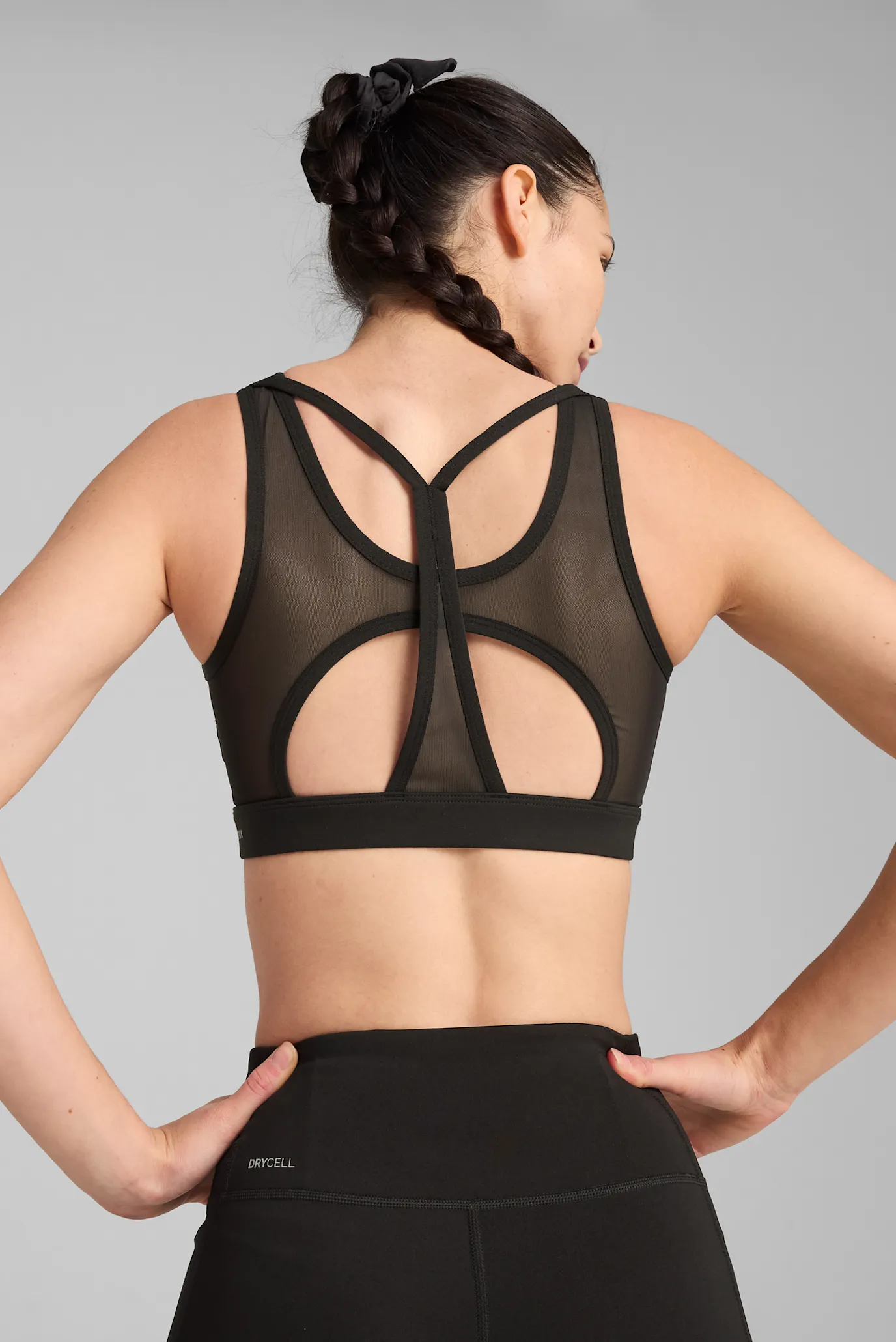 Жіночий чорний топ 4KEEPS CLOUDSPUN Bra 3