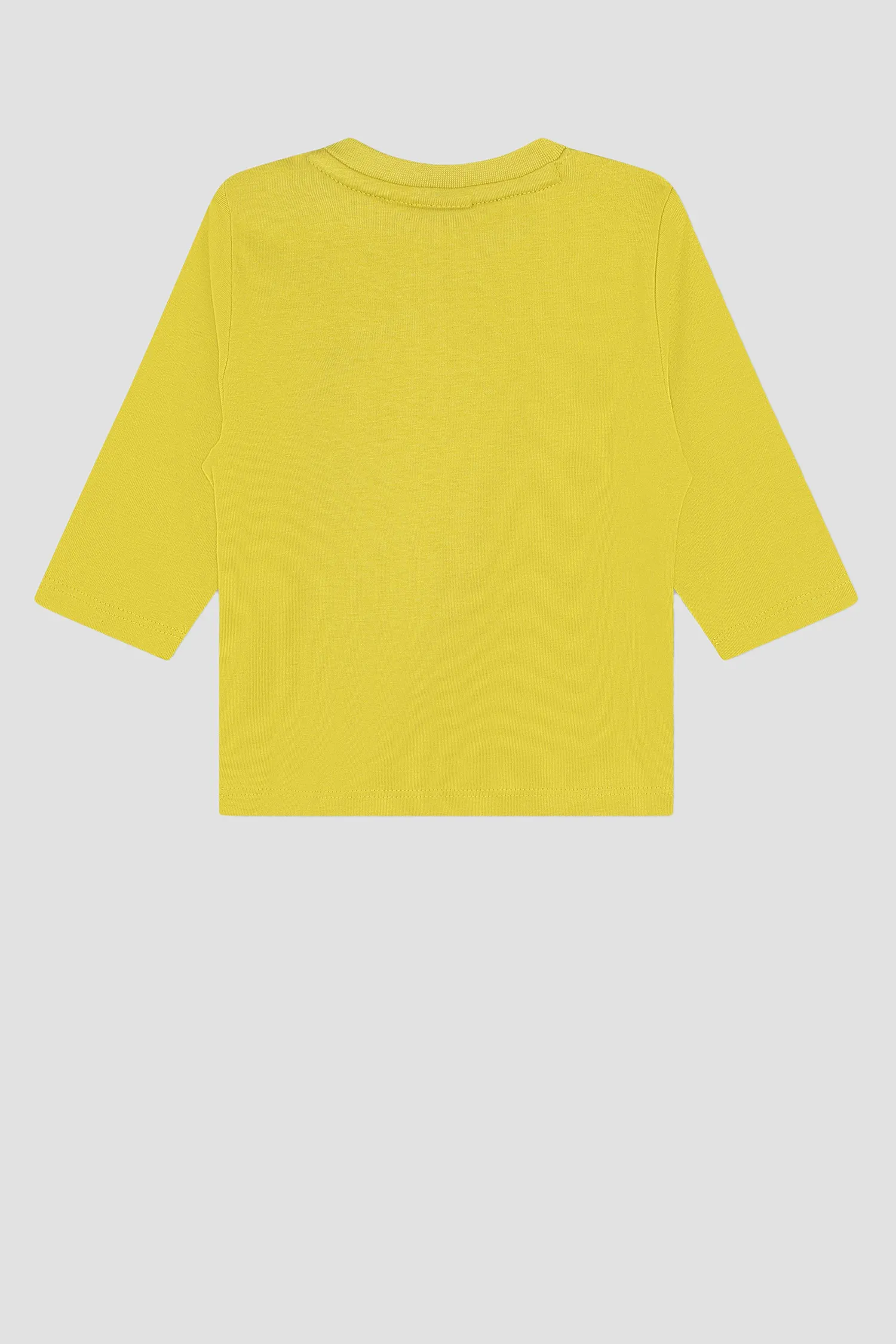 Дитячий жовтий лонгслів 2