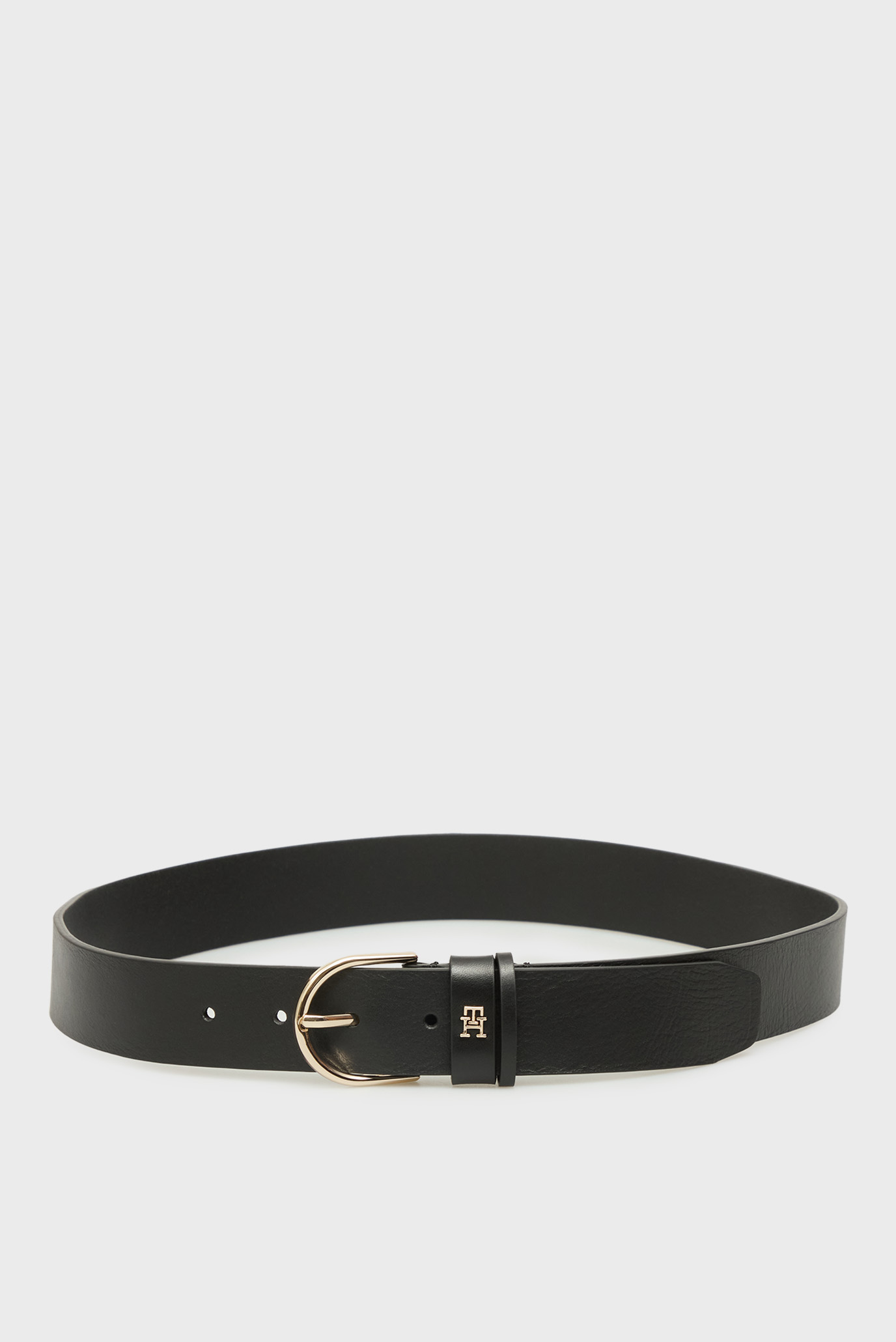 Женский черный кожаный ремень ESSENTIAL EFFORTLESS Черный 90 Tommy Hilfiger AW0AW17757 Женский черный кожаный ремень ESSENTIAL EFFORTLESS Черный 90 Tommy Hilfiger AW0AW17757