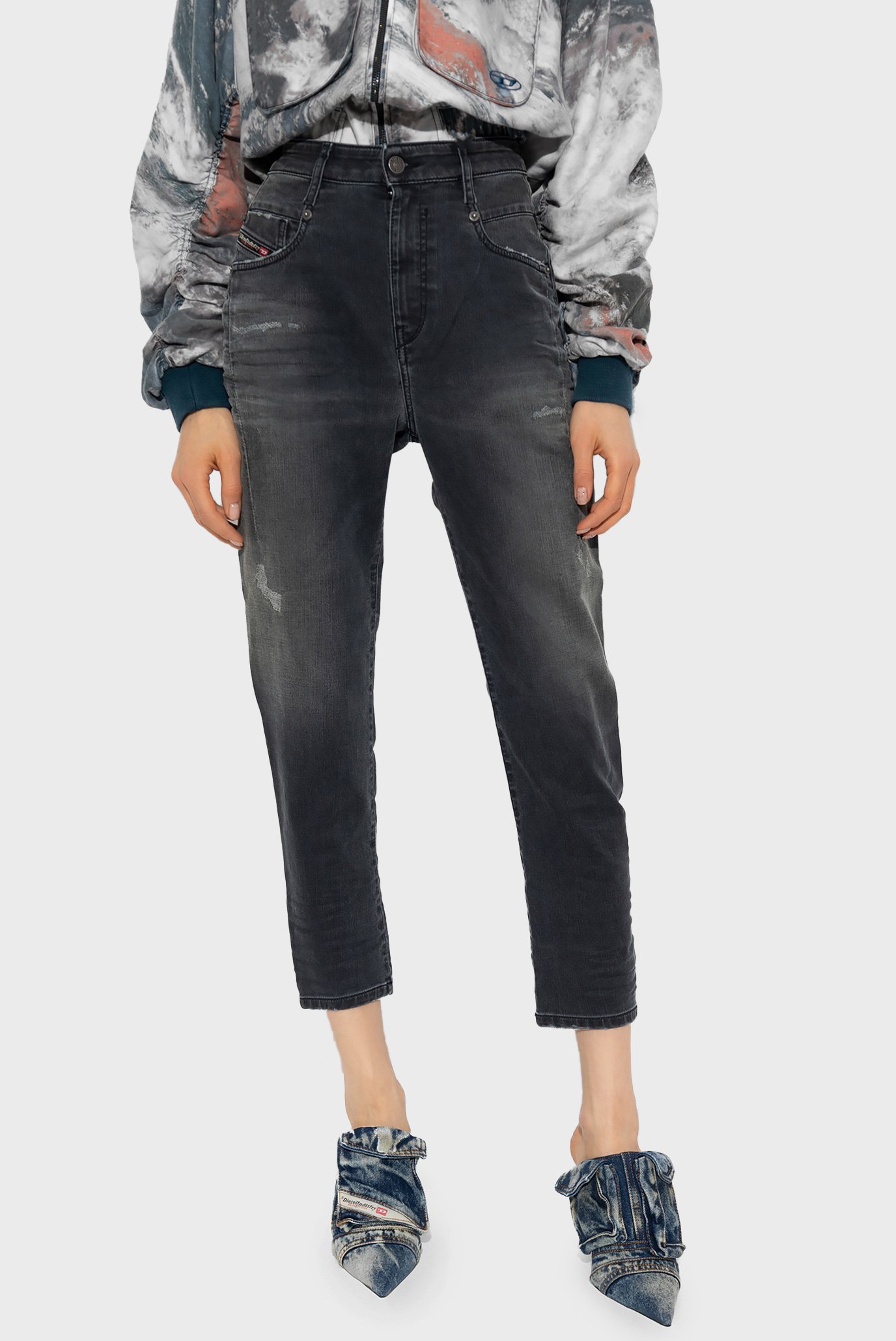 Жіночі темно-сірі джинси D-FAYZA-B JOGG 1