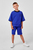 Дитячий синій комплект одягу (світшот, шорти)