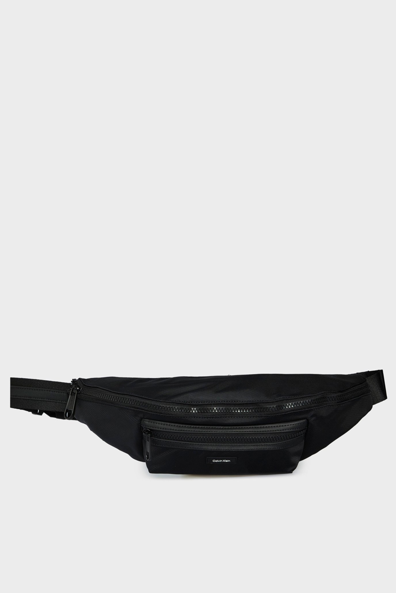 Мужская черная поясная сумка CK ESSENTIAL WAISTBAG W/PCKT 1