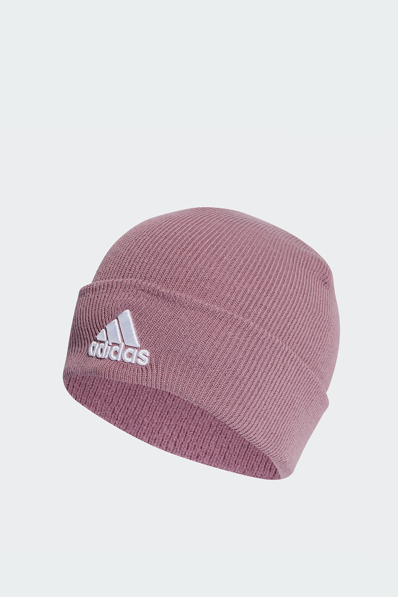 Розовая шапка-бини Logo 1