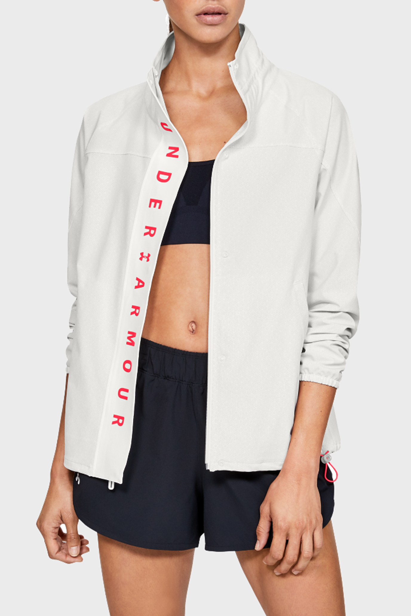 Женская белая спортивная кофта Recover Woven Jacket 1