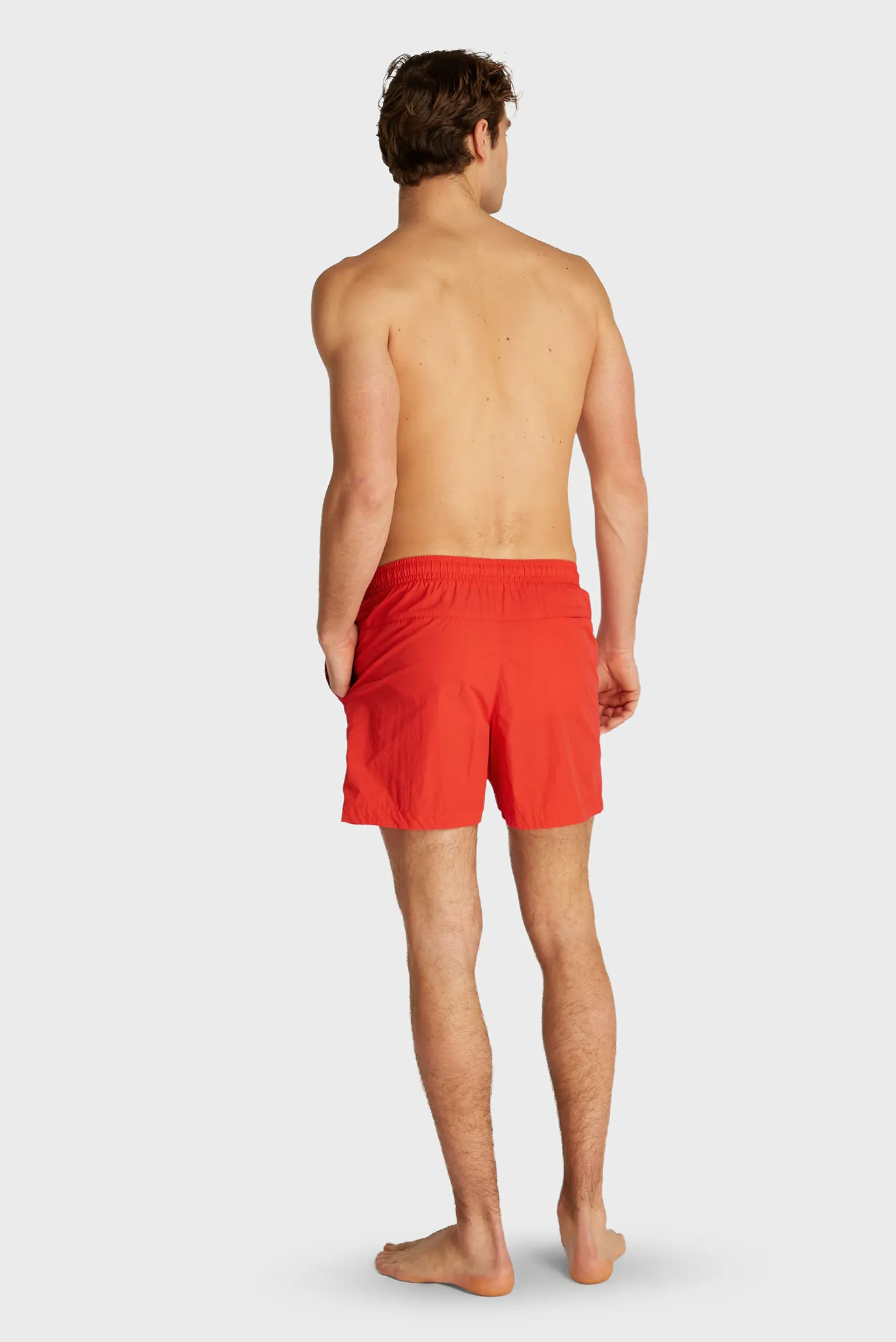 Чоловічі червоні плавальні шорти MEDIUM DRAWSTRING 3