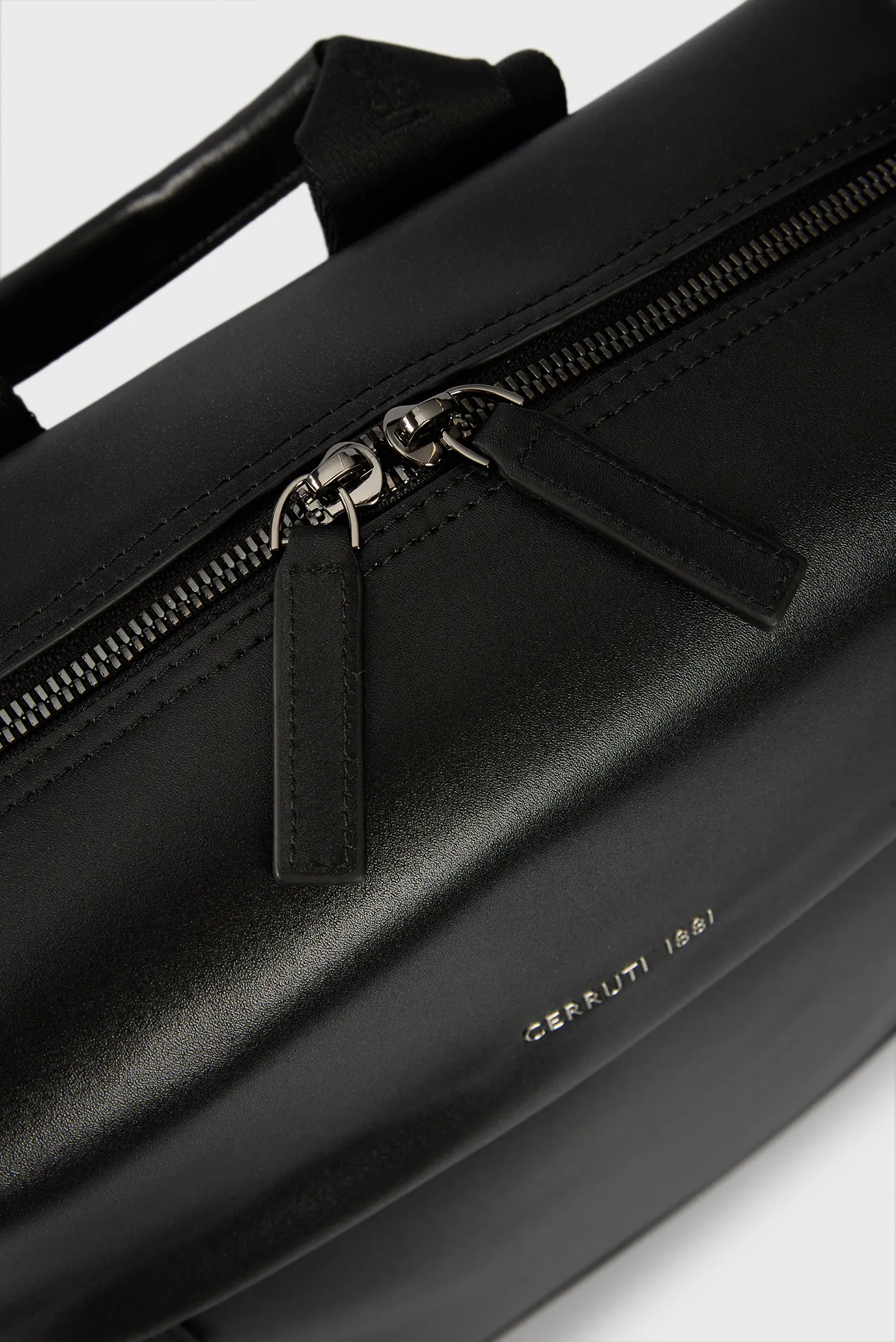 Чоловічий чорний шкіряний рюкзак HARRY BACKPACK 2