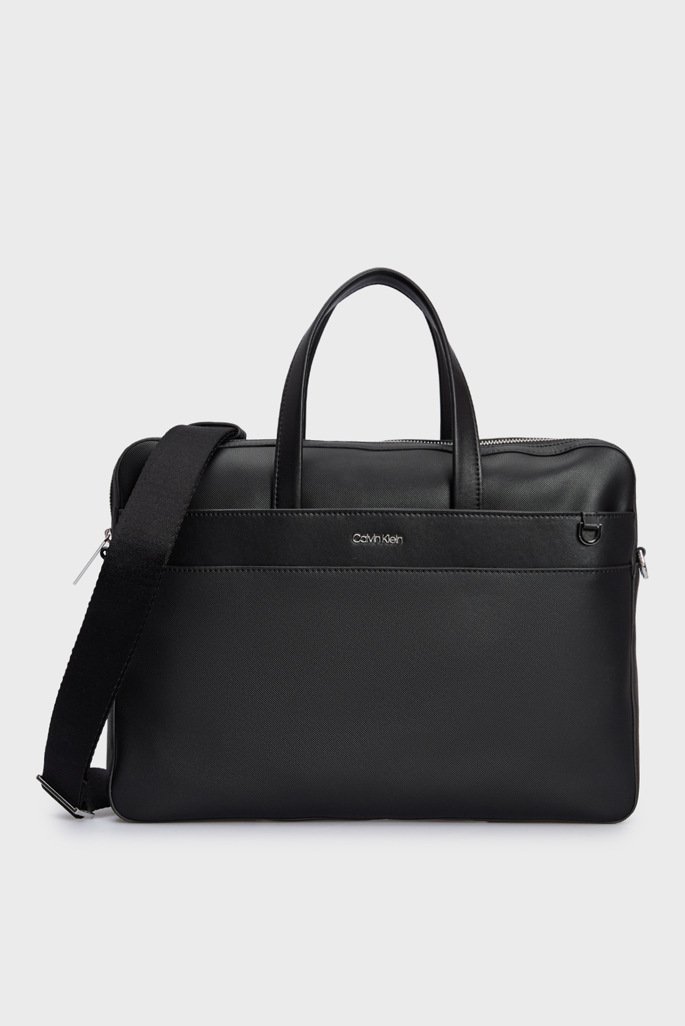 Чоловіча чорна сумка для ноутбука CK EST. PU LAPTOP BAG 1
