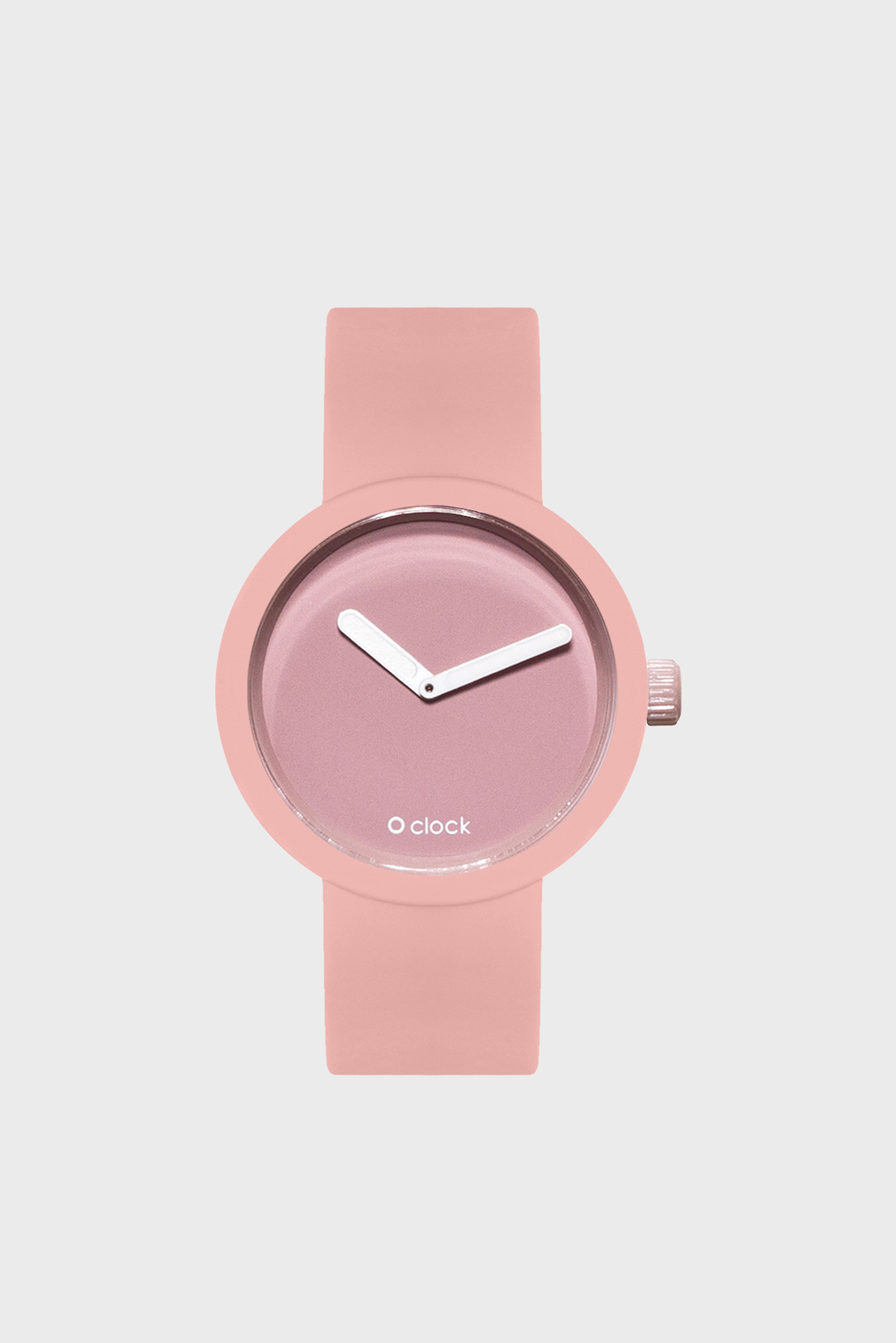 Женские розовые часы O clock 1