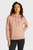Женское персиковое худи WOVEN LABEL REGULAR HOODIE