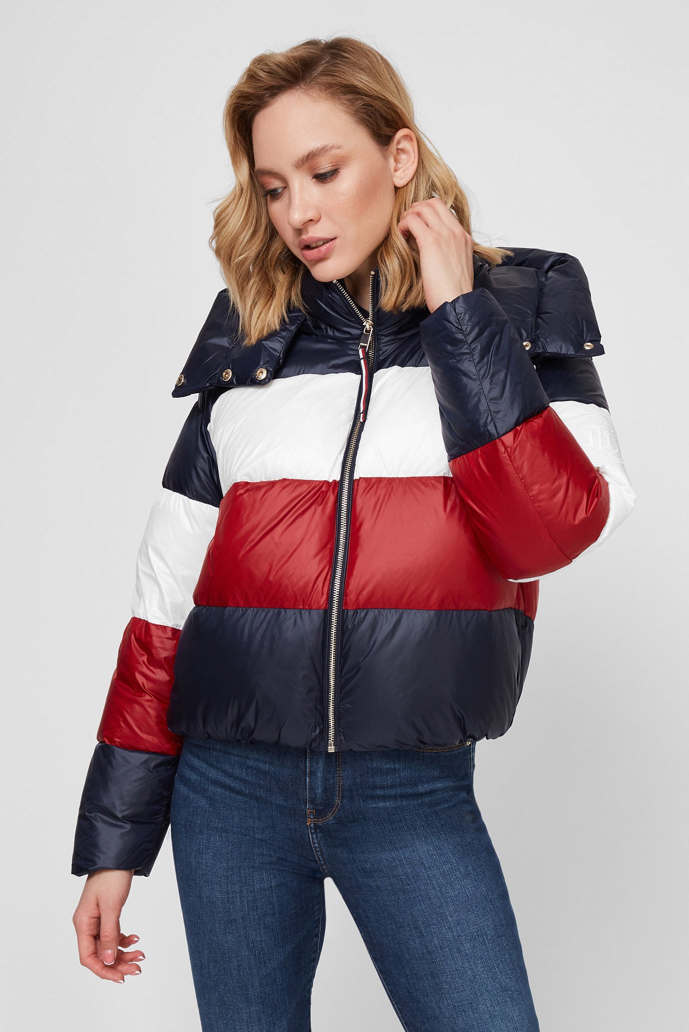 Женский пуховик COLORBLOCK PUFFER 1