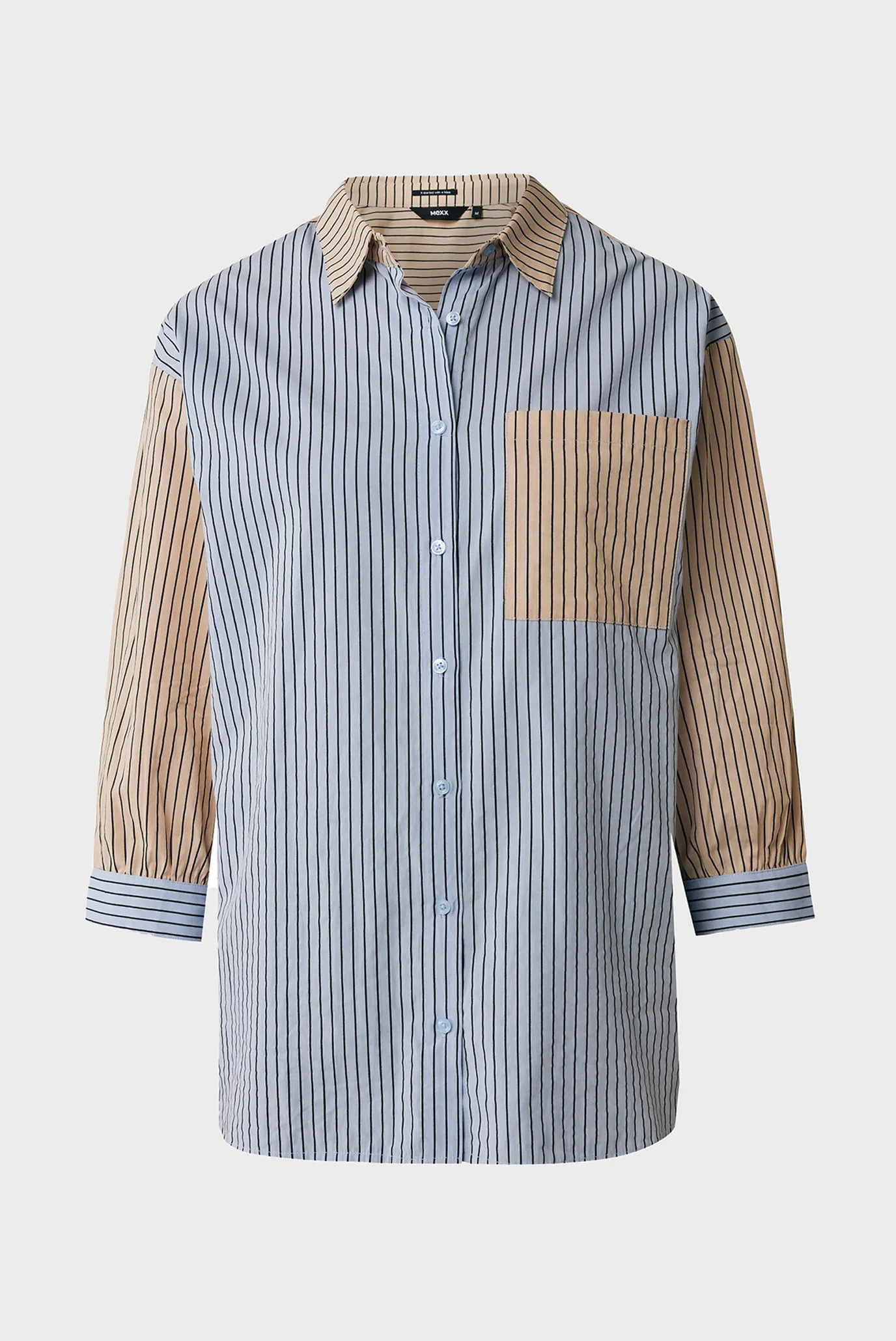 Жіноча сорочка у смужку 5