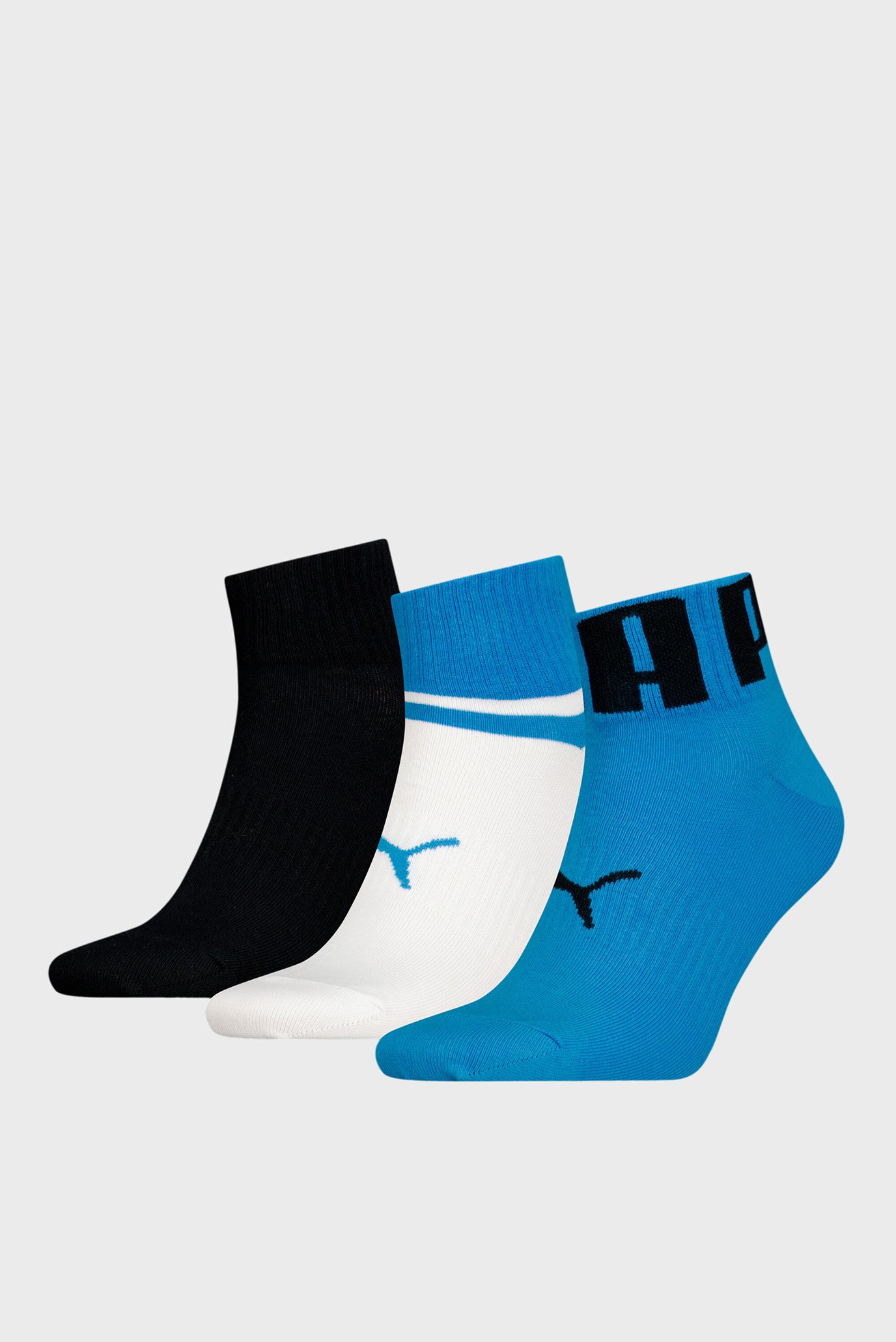 Носки (3 пары) PUMA Unisex Quarter Socks 3 Pack 1