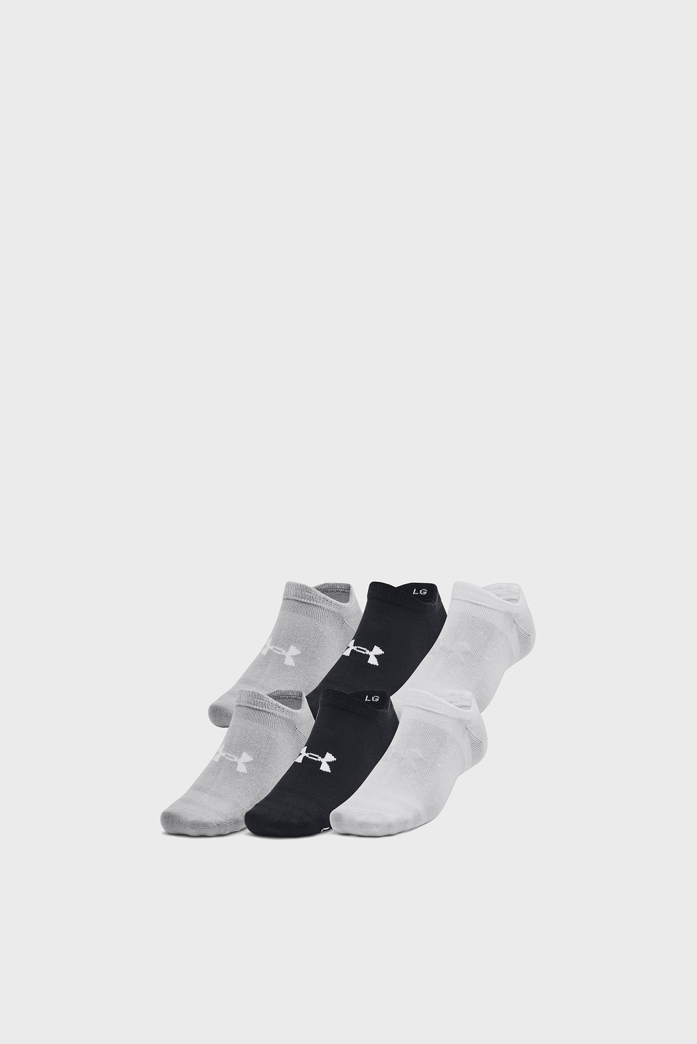 Носки (6 пар) UA Essential No Show Разноцветный 42-47.5 Under Armour 1382611-002 Носки (6 пар) UA Essential No Show Разноцветный 42-47.5 Under Armour 1382611-002