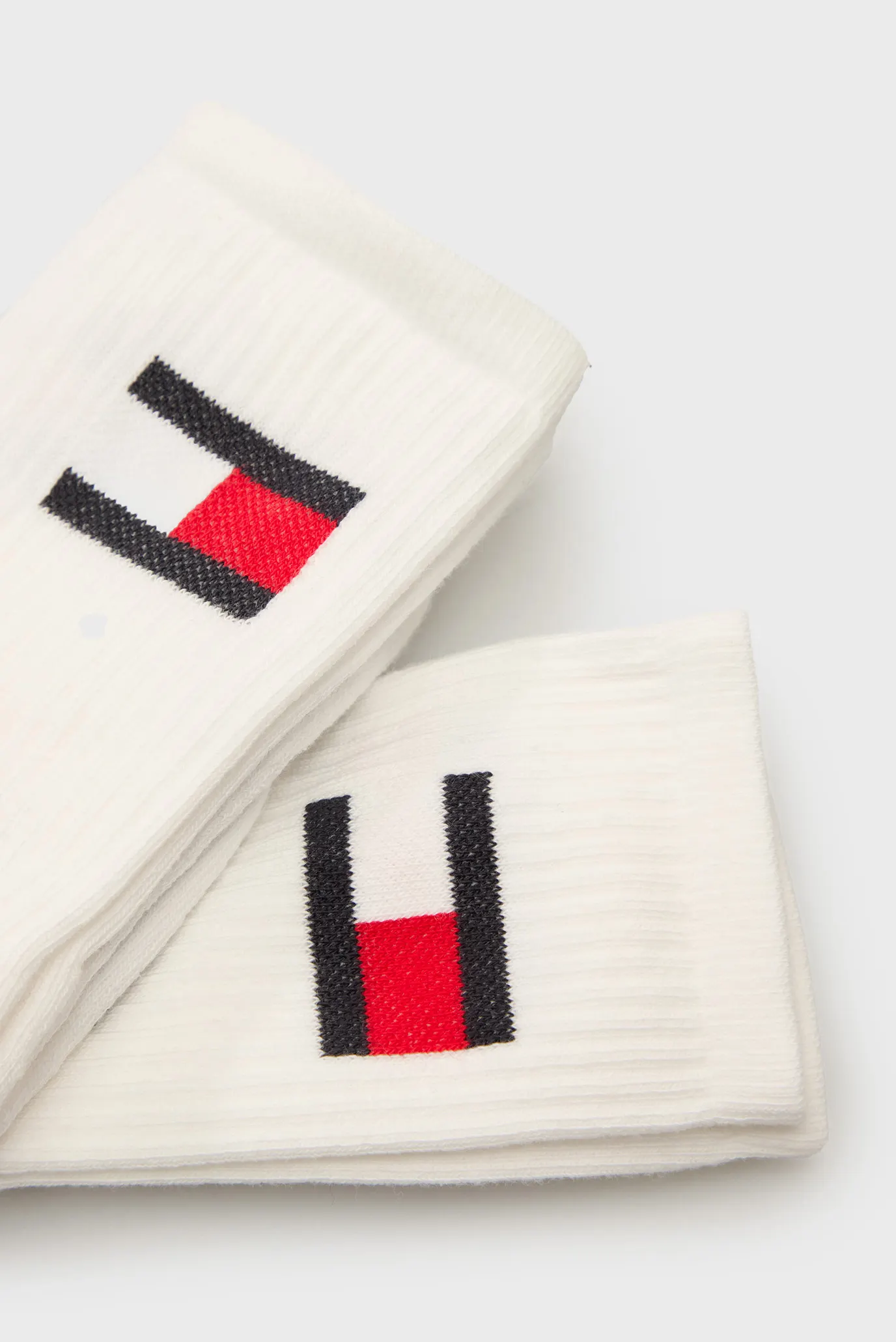 Детские белые носки (2 пары) TH KIDS SOCK 2P FLAG 2