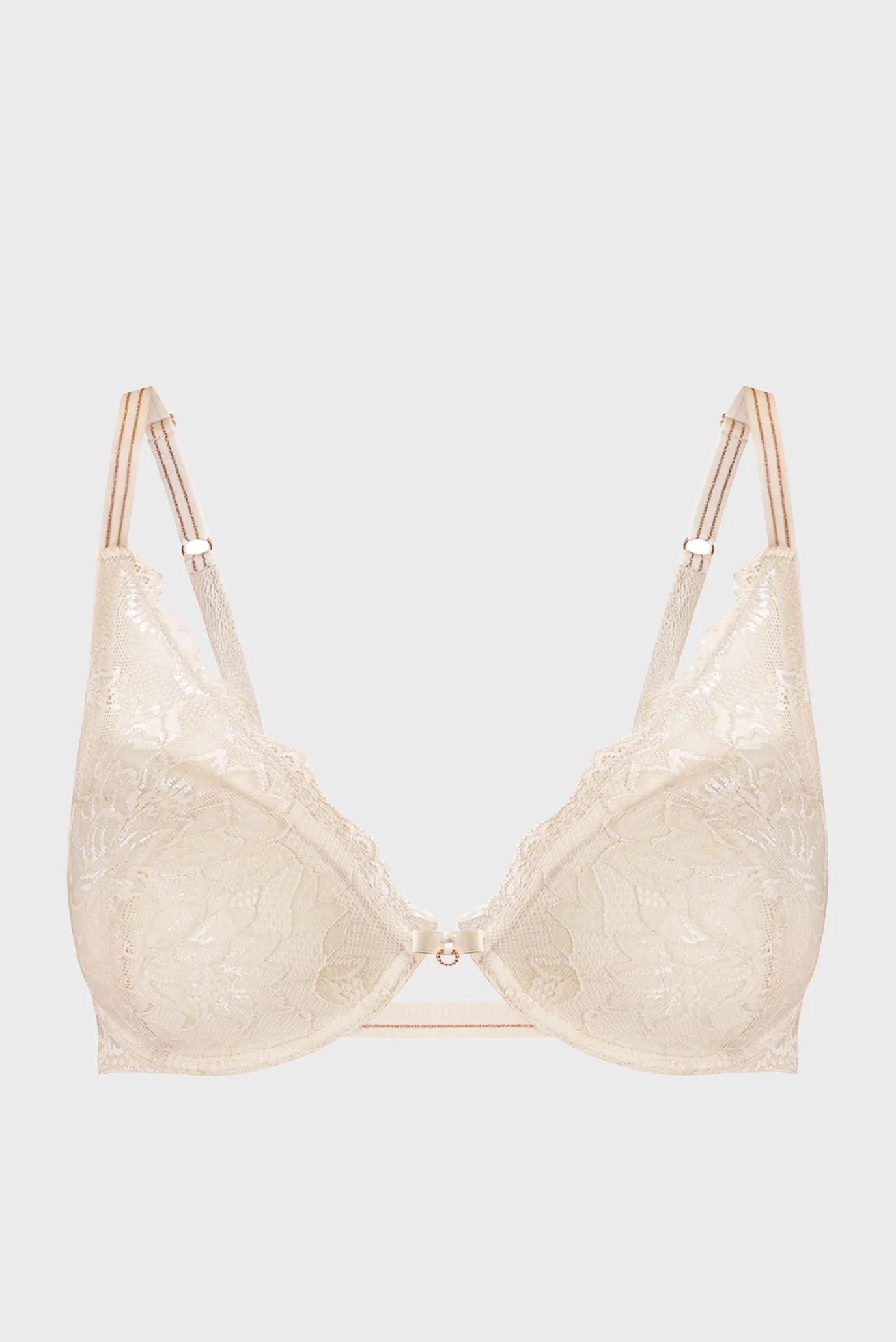 Жіночий бежевий бюстгальтер 7