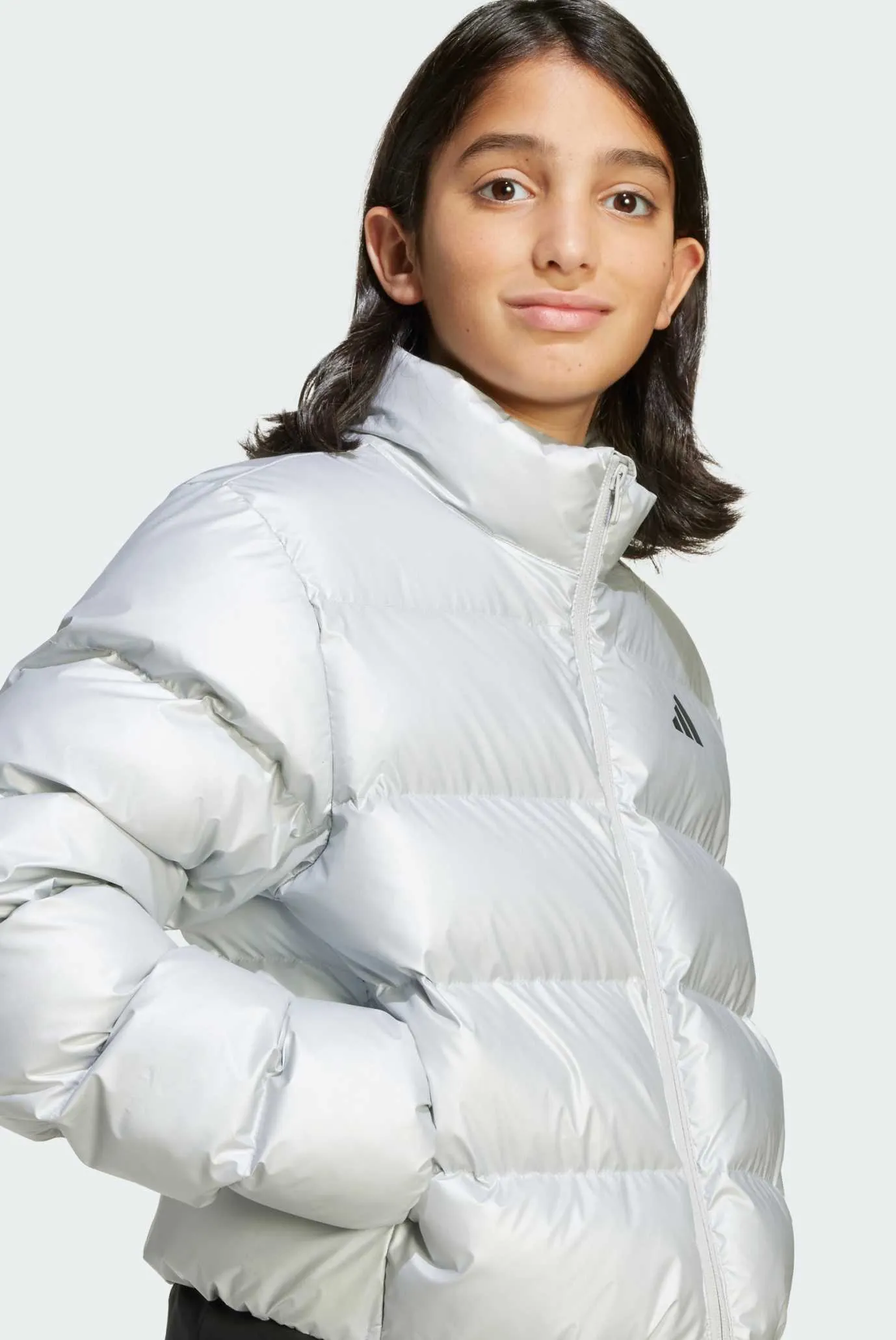 Детская серебристая куртка Synthetic Down Glam Kids 6