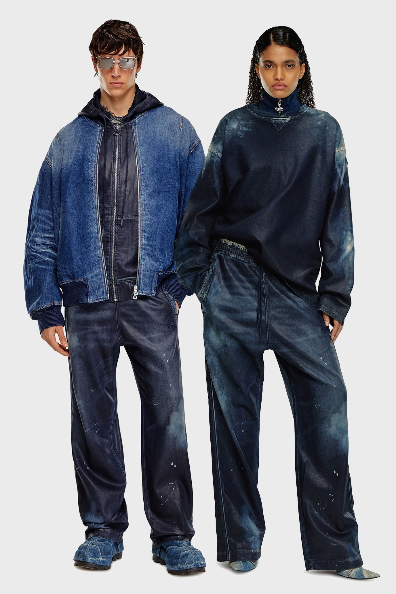 Темно-сині джинси D-MARTIANS-S (унісекс) 1