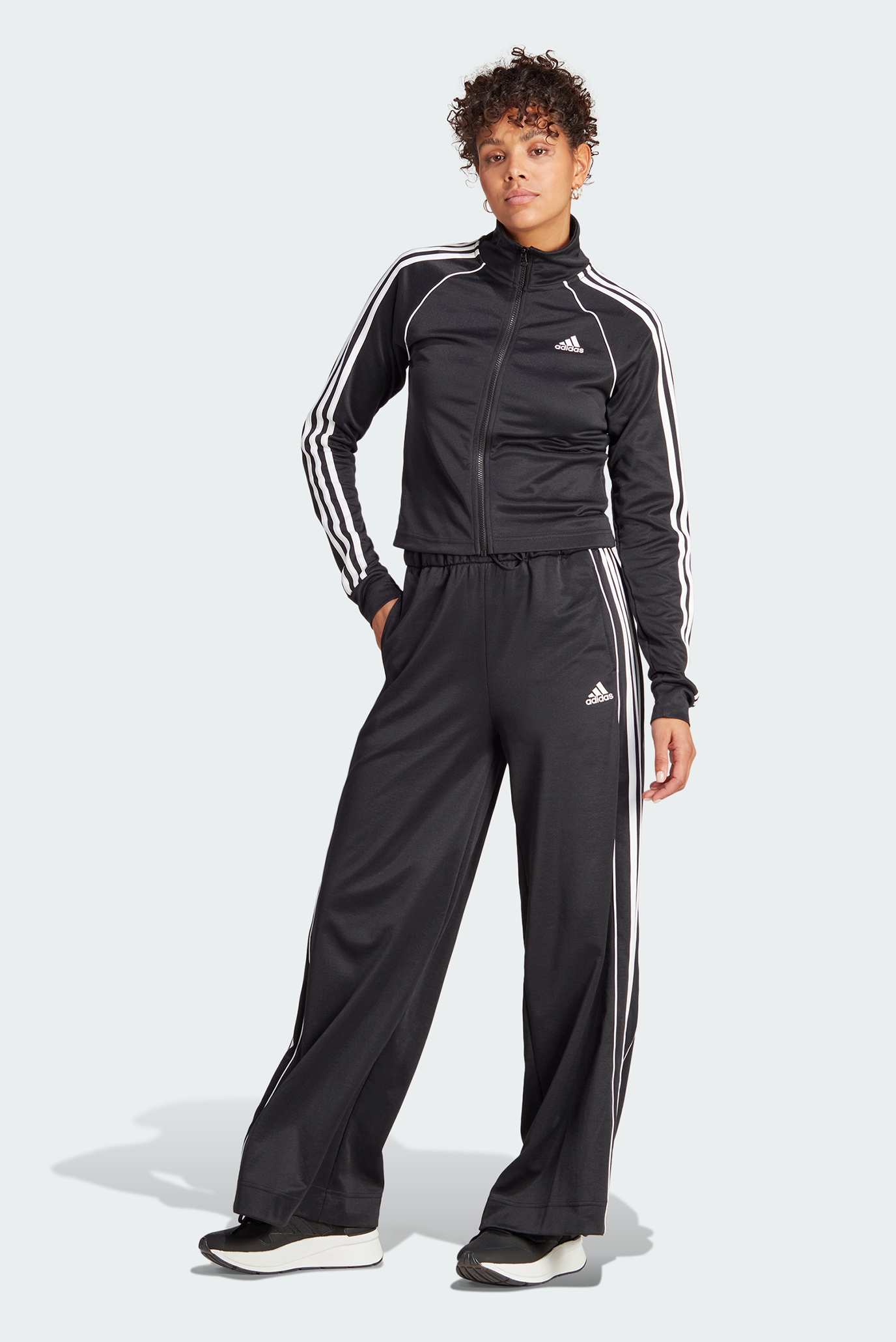 Женский черный спортивный костюм Teamsport 1