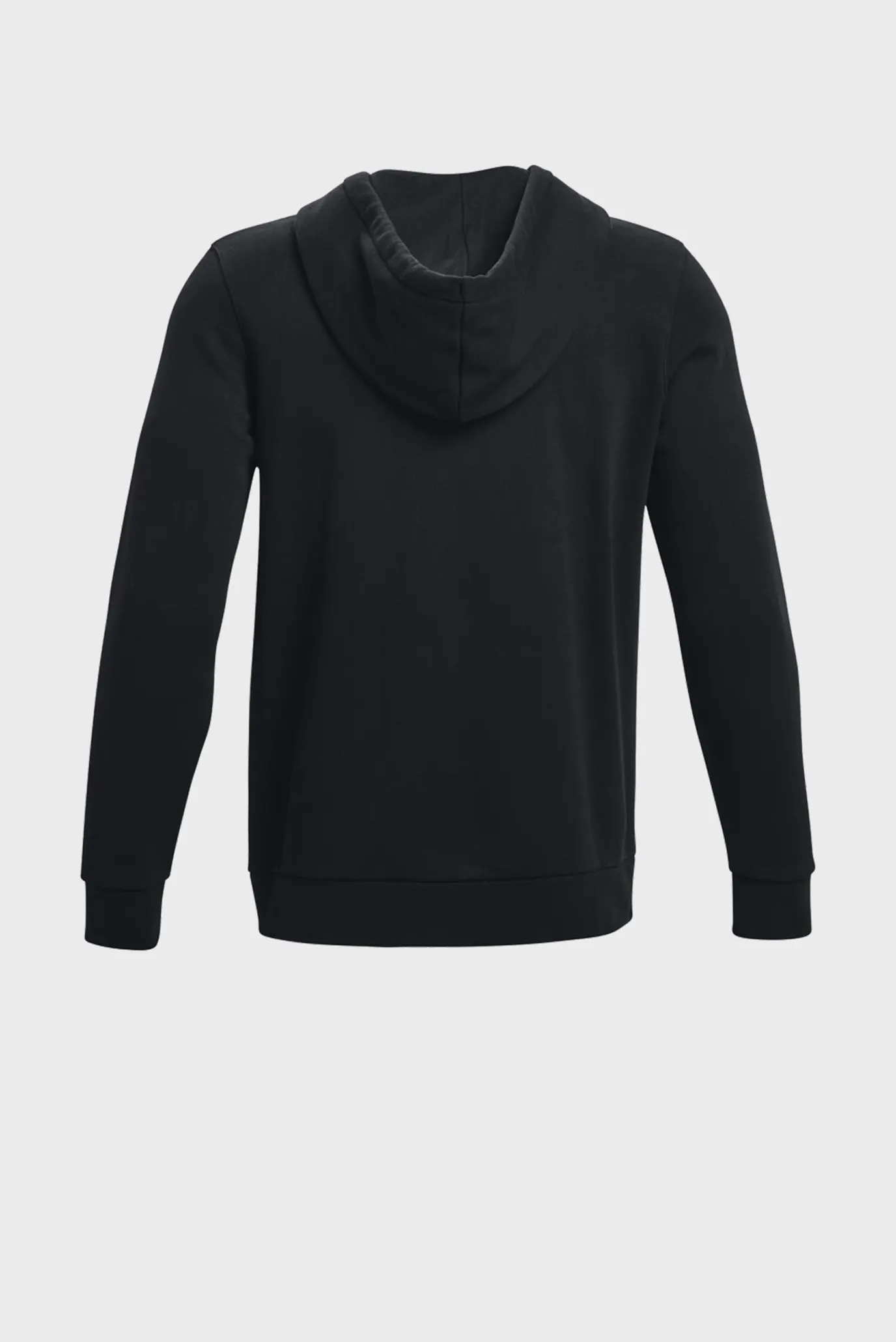 Чоловіче чорне худі UA Essential Fleece FZ 6