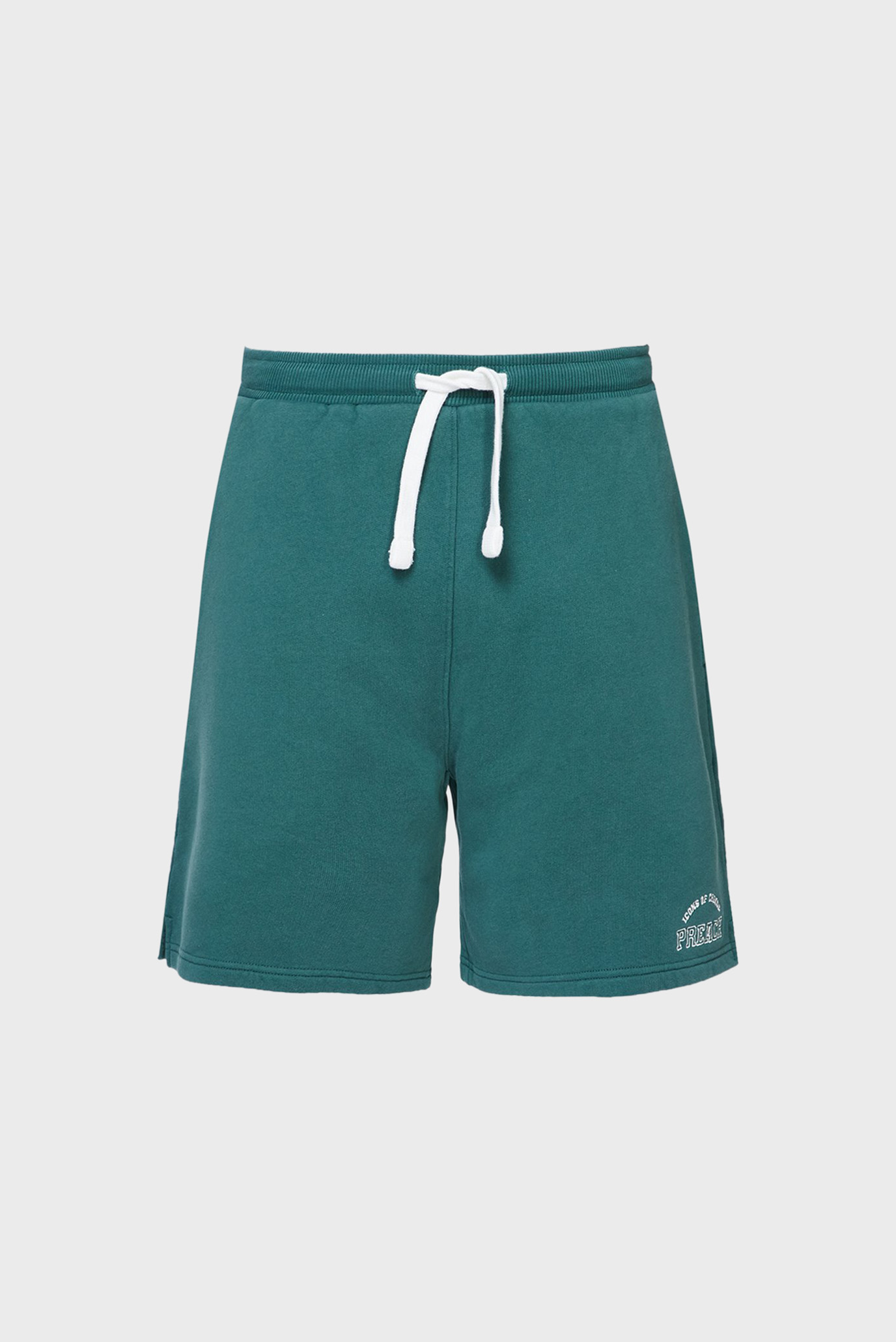 Мужские зеленые шорты Varsity Sweat Shorts GOTS 1