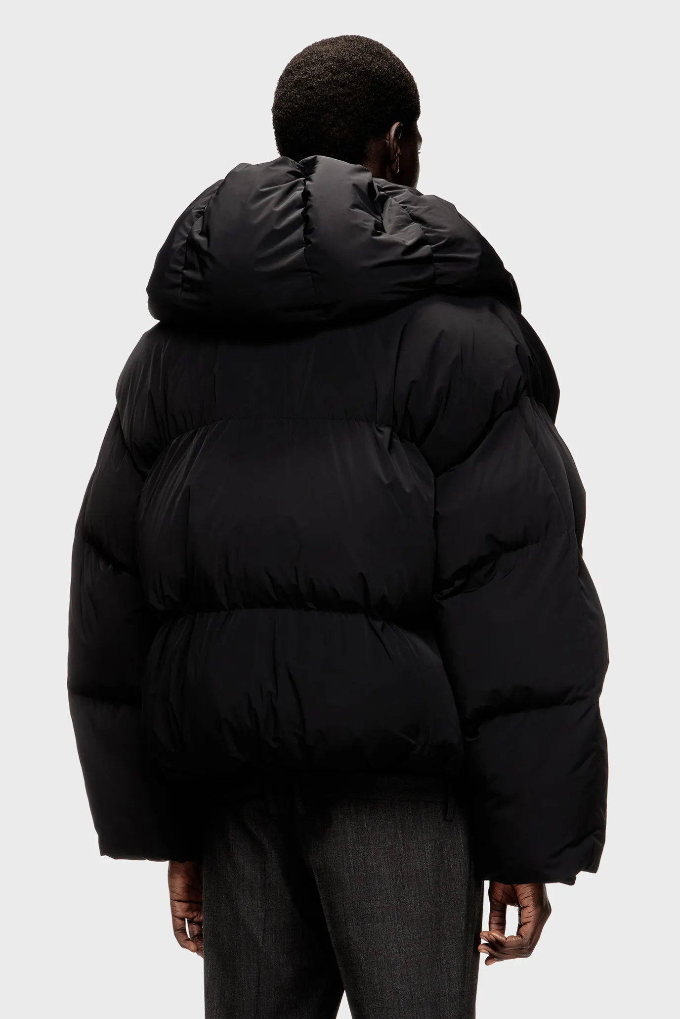 Чоловіча чорна куртка J-SCOTTS-PADDED-A 3