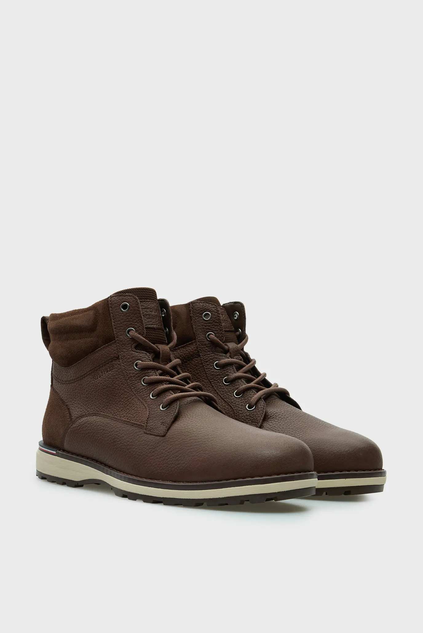 Мужские коричневые кожаные ботинки CORPORATE 3