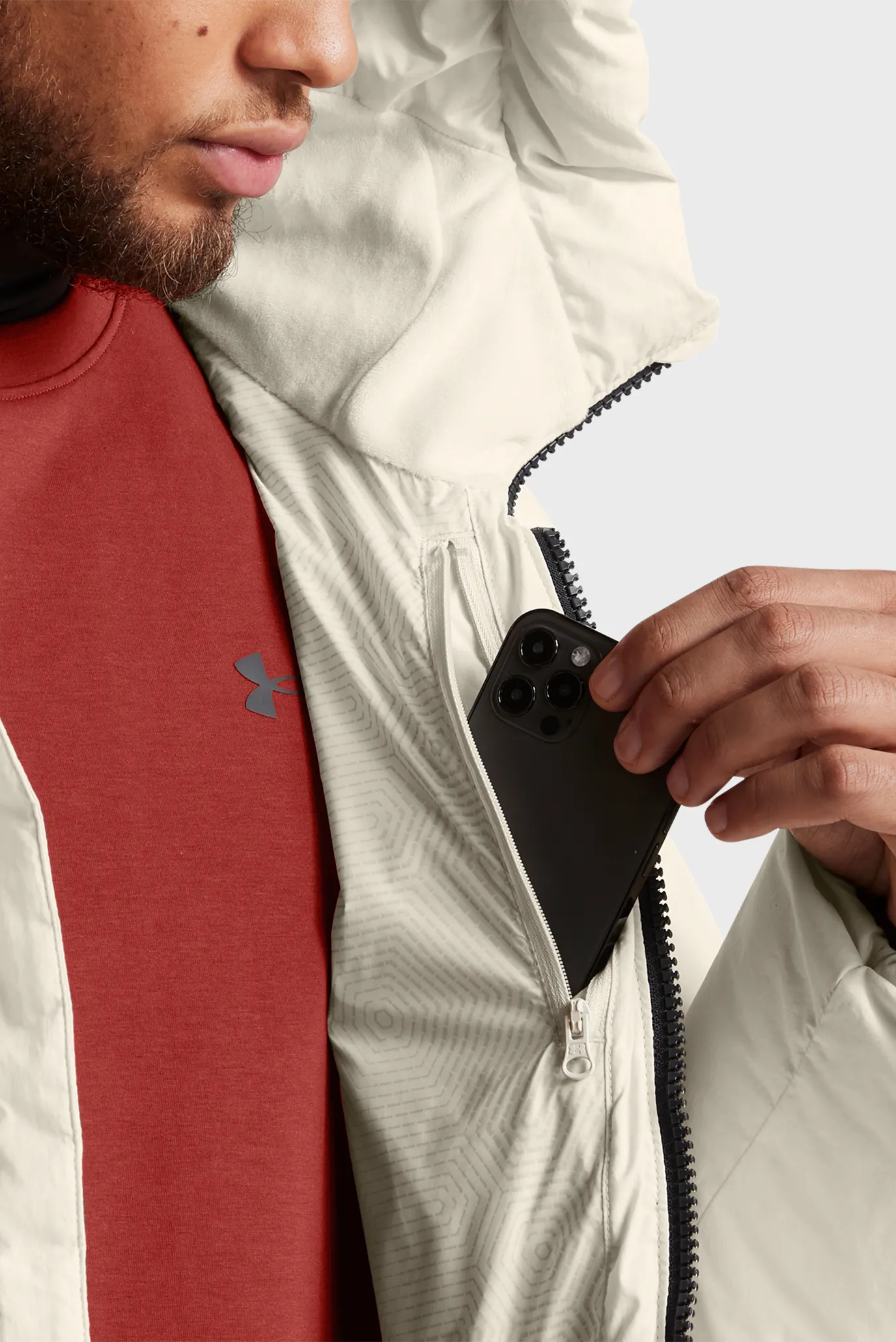 Чоловічий білий пуховик LIMITLESS DOWN JACKET 4