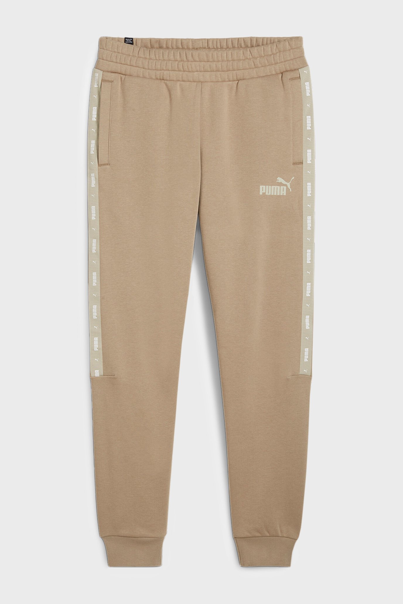 Мужские бежевые спортивные брюки Essentials+ Tape Men’s Sweatpants 1