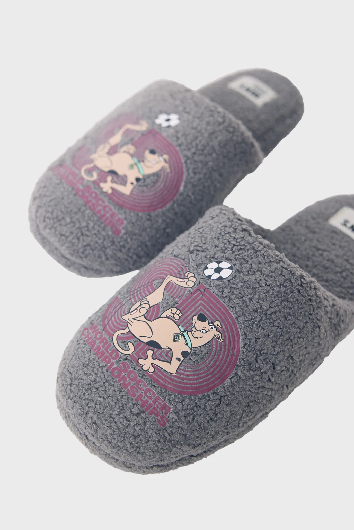 Мужские серые тапочки Scooby-Doo 2