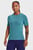 Женская голубая футболка UA Rush Seamless SS