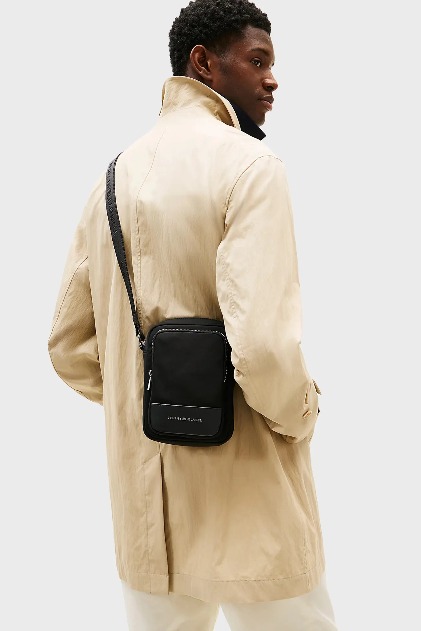 Чоловіча чорна сумка BUSINESS 2