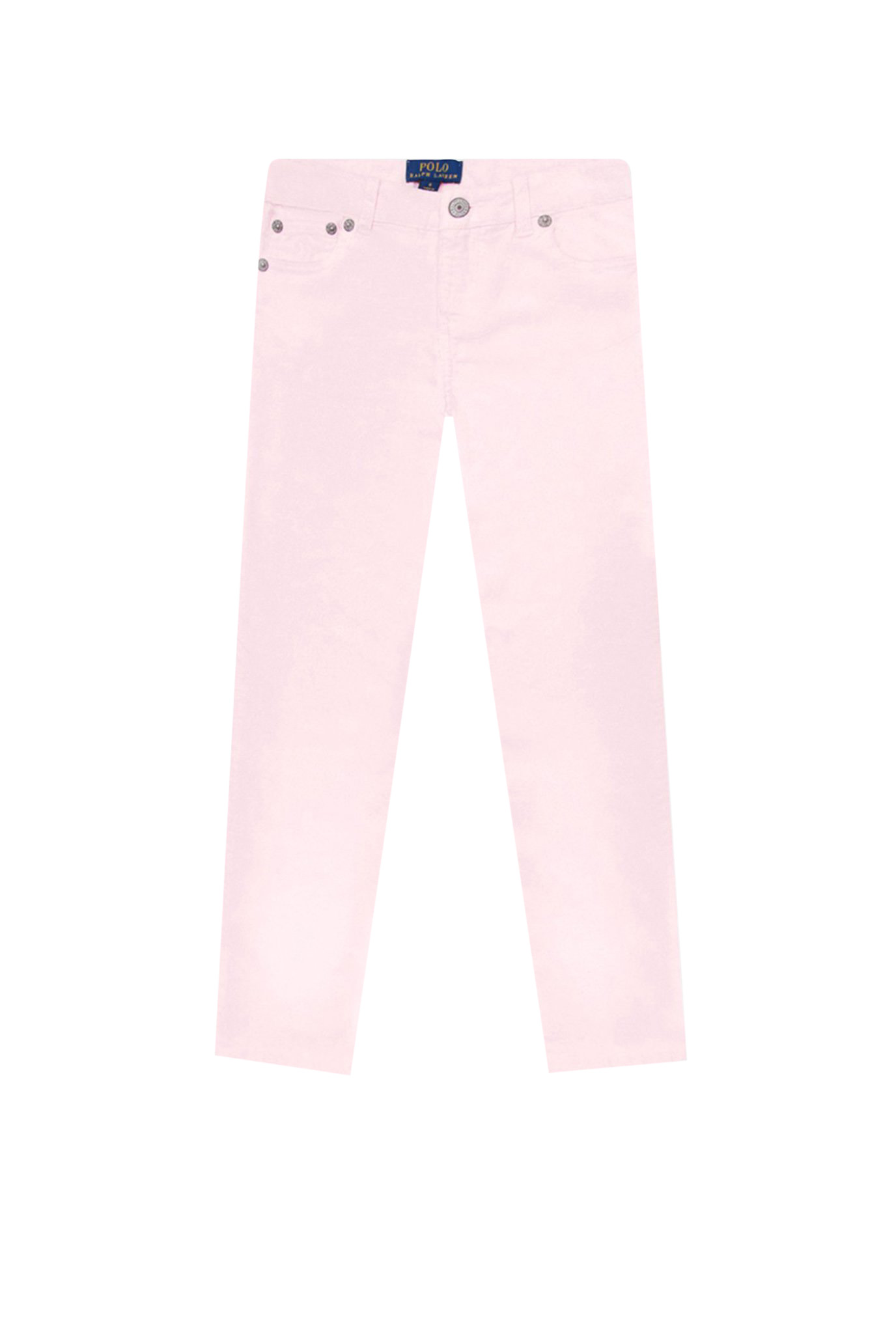 Дитячі рожеві вельветові брюки 1