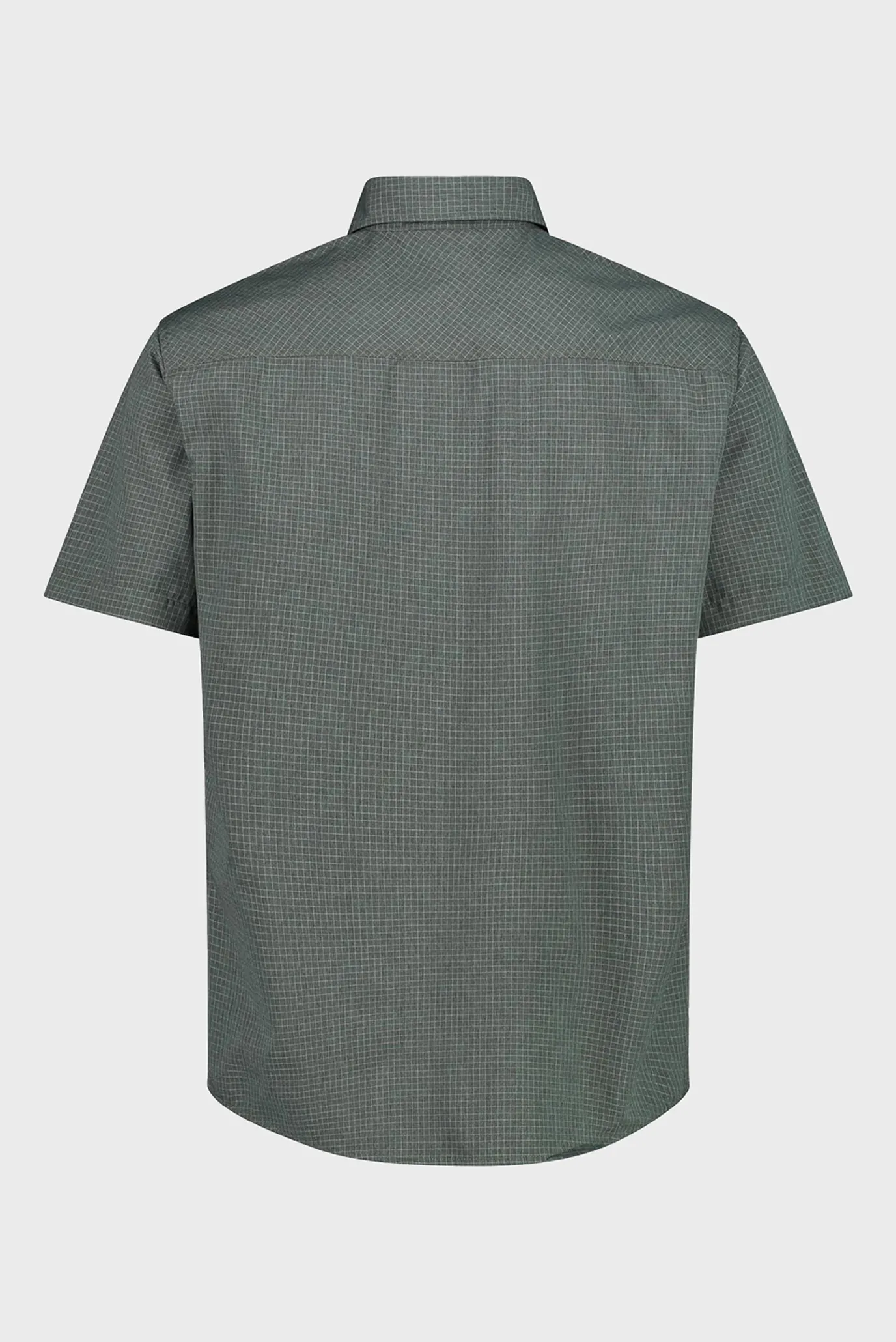 Чоловіча зелена сорочка з візерунком 2